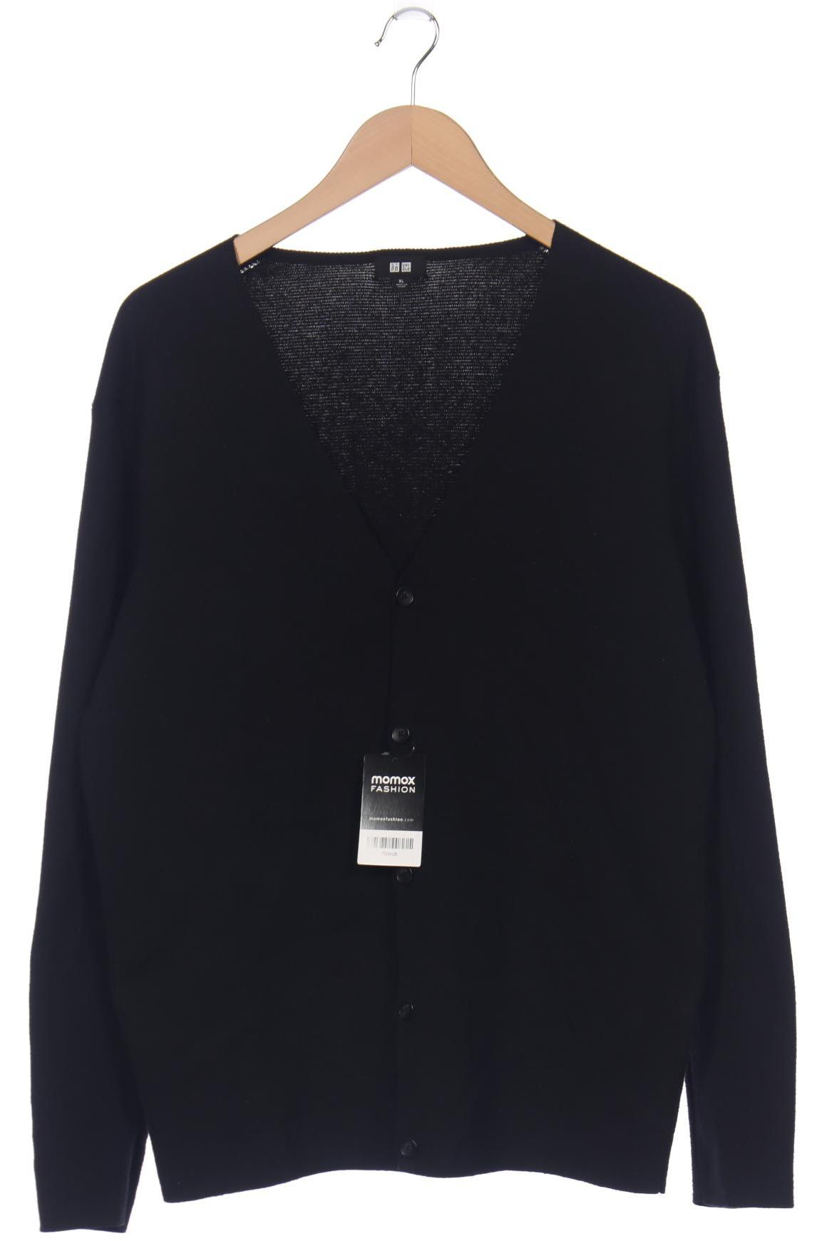 

uniqlo Herren Strickjacke, schwarz, Gr. 54