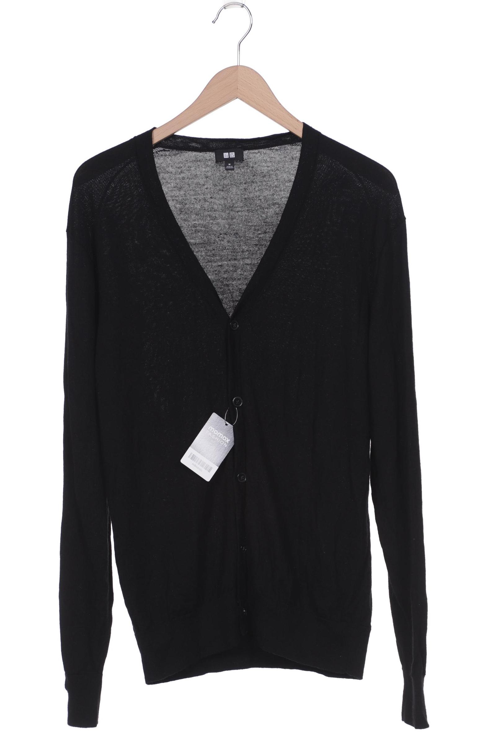 

uniqlo Herren Strickjacke, schwarz, Gr. 48