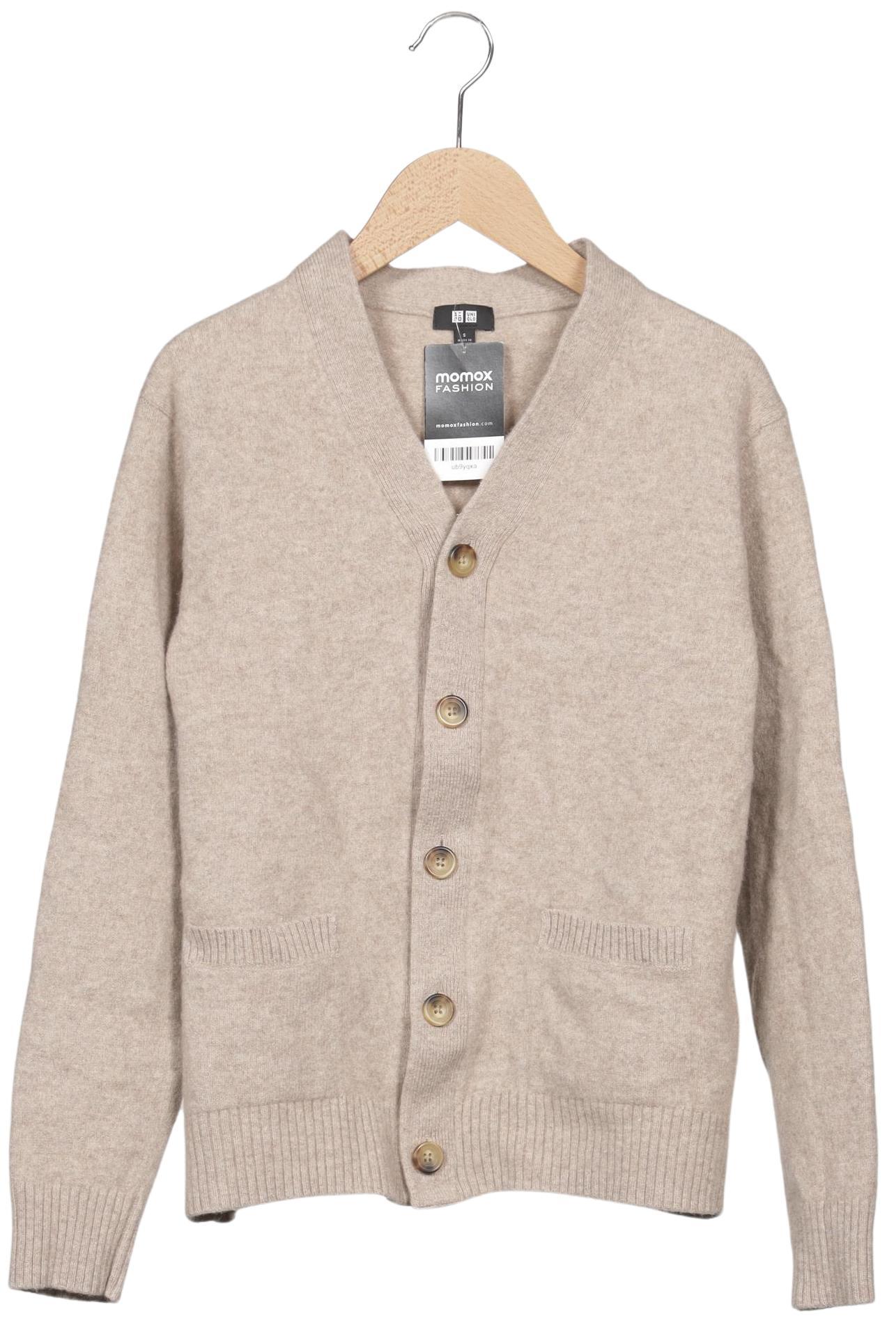 

uniqlo Herren Strickjacke, beige, Gr. 46