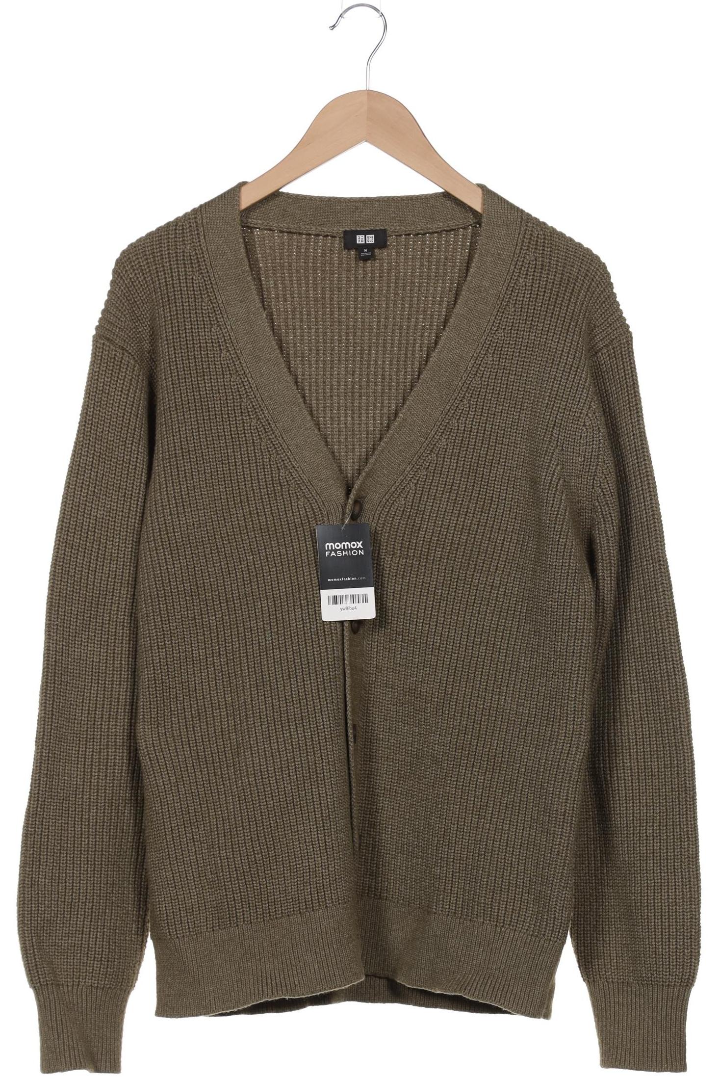 

uniqlo Herren Strickjacke, grün, Gr. 48