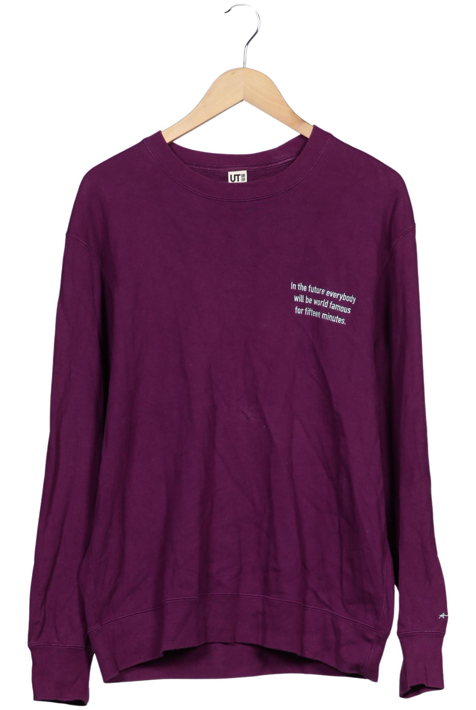 Thumbnail - uniqlo Herren Sweatshirt, flieder, Gr. 54