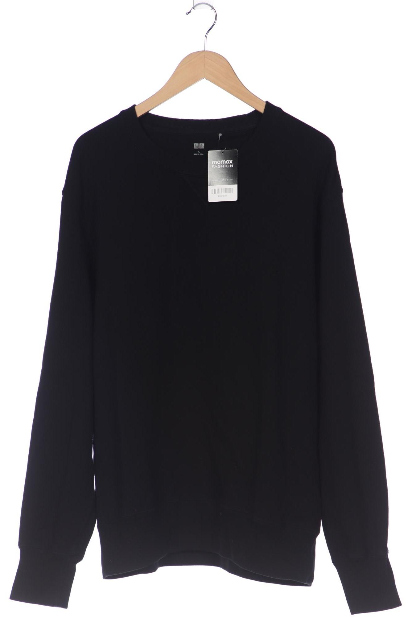 

uniqlo Herren Sweatshirt, schwarz, Gr. 54