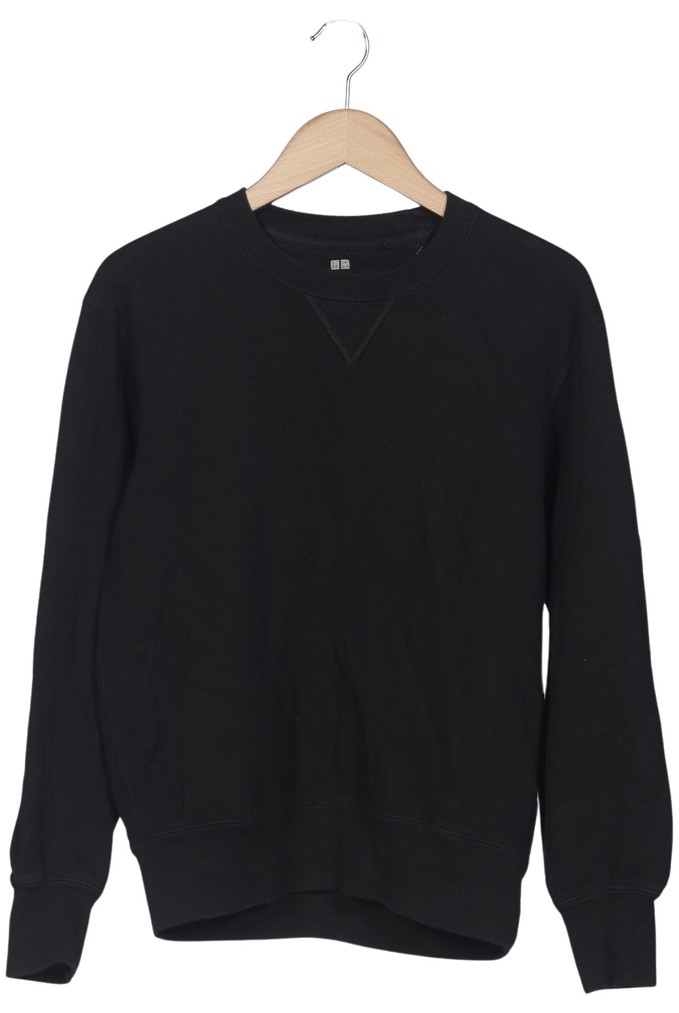 

uniqlo Herren Sweatshirt, schwarz, Gr. 46