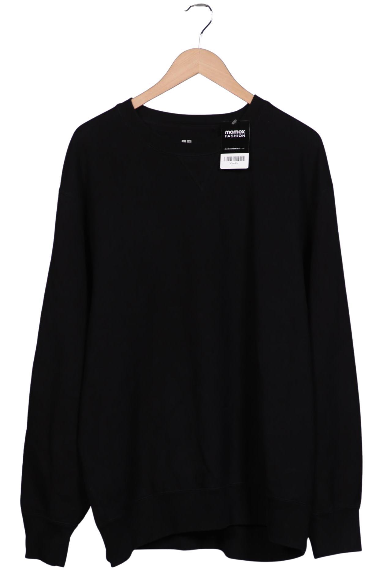

uniqlo Herren Sweatshirt, schwarz, Gr. 58