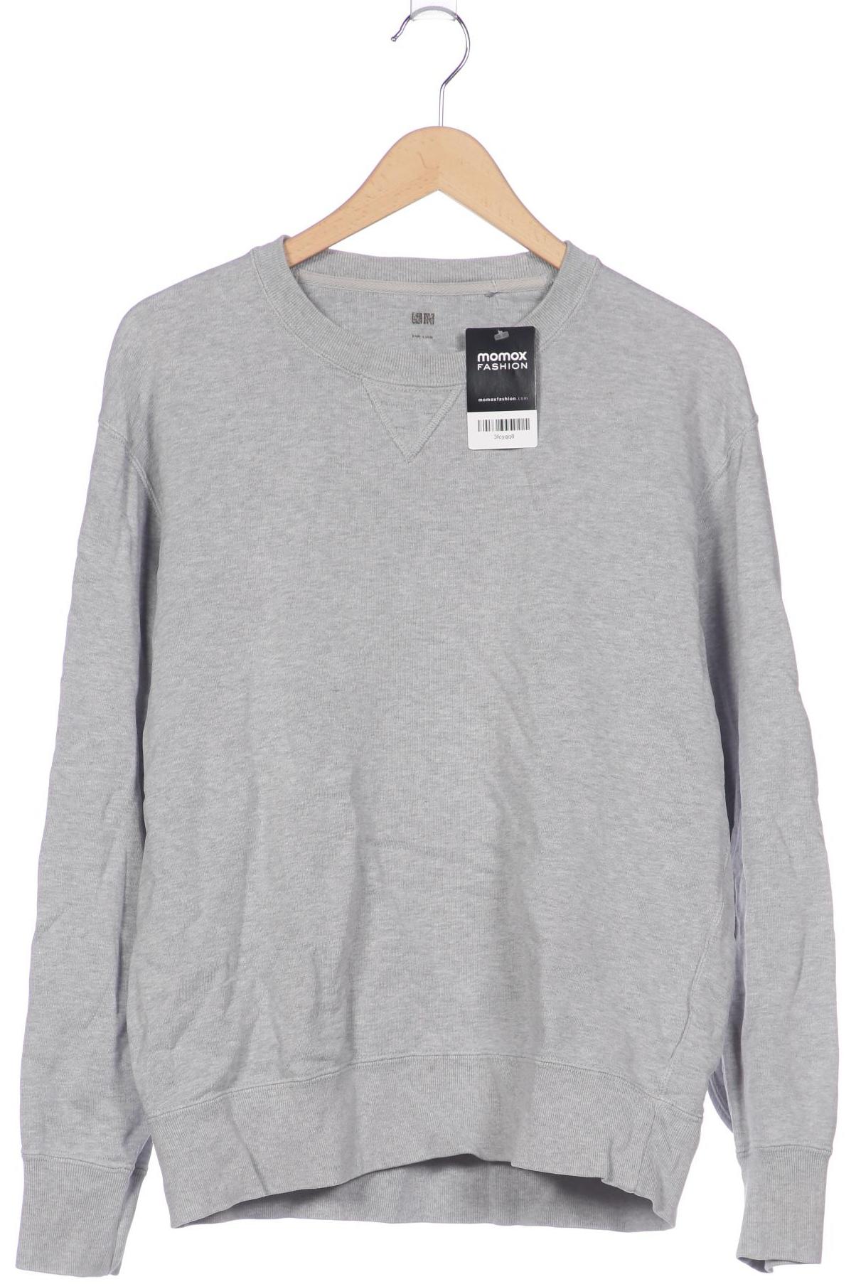 

uniqlo Herren Sweatshirt, grau, Gr. 52