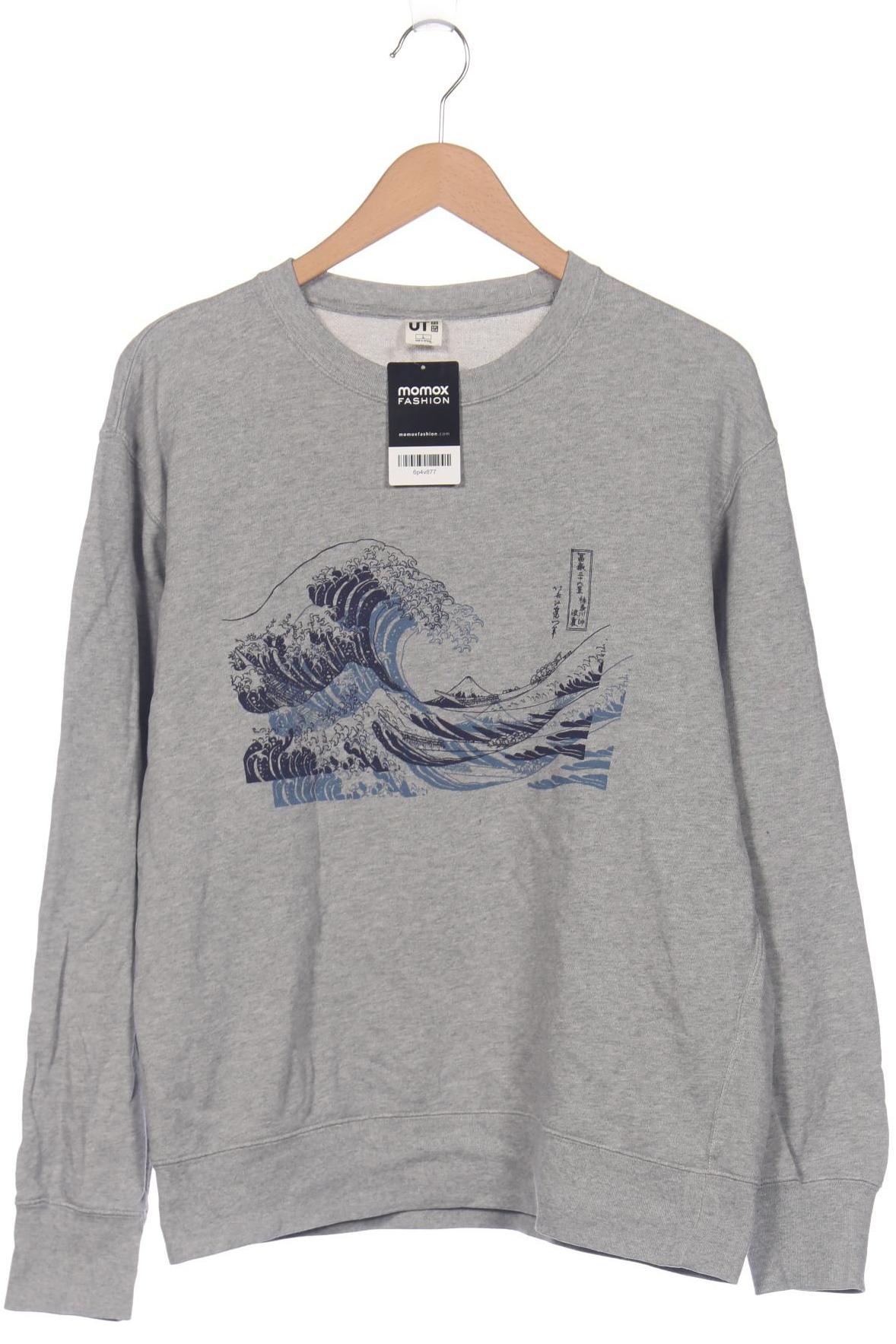 

uniqlo Herren Sweatshirt, grau, Gr. 52