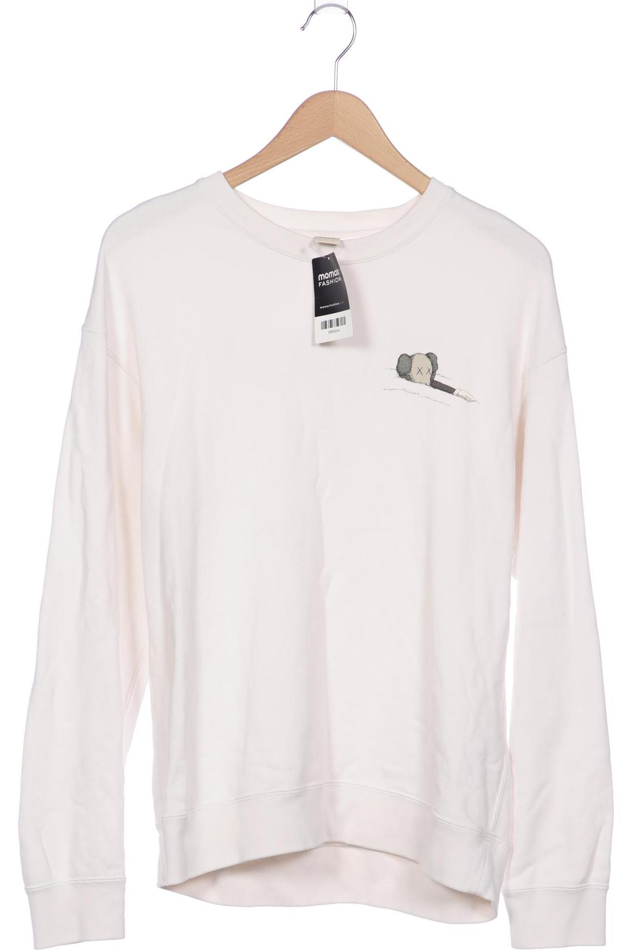 

uniqlo Herren Sweatshirt, weiß, Gr. 48