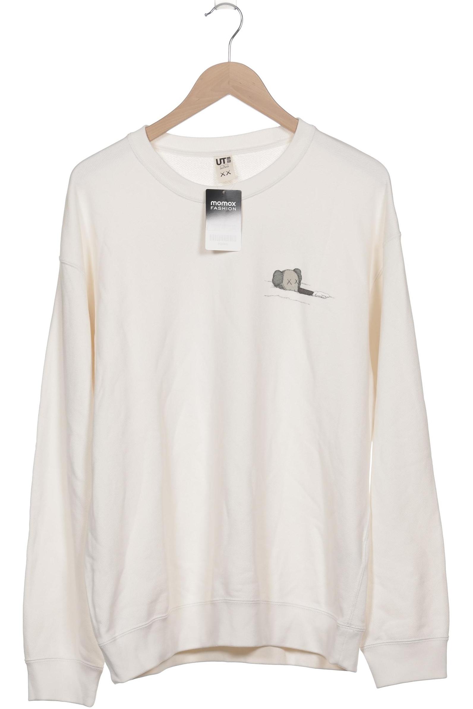 

uniqlo Herren Sweatshirt, weiß, Gr. 52