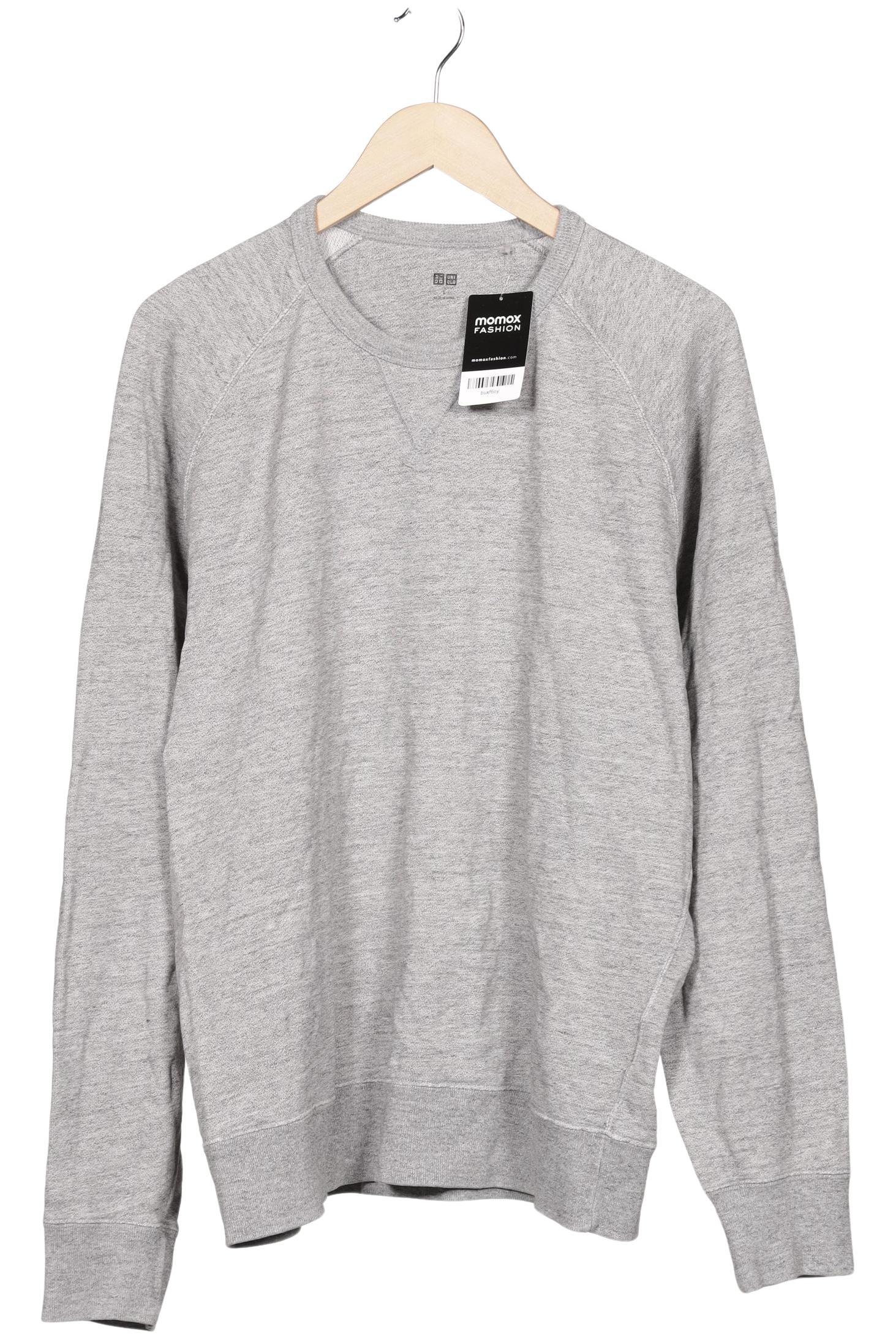 

uniqlo Herren Sweatshirt, grau, Gr. 52