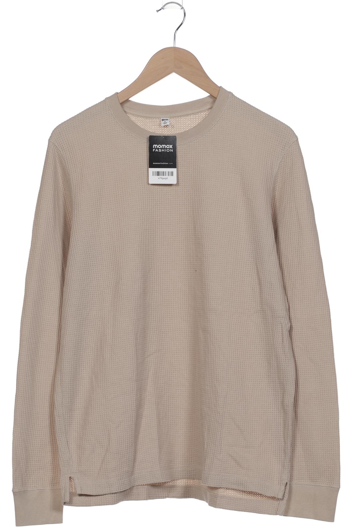 

uniqlo Herren Sweatshirt, beige, Gr. 48