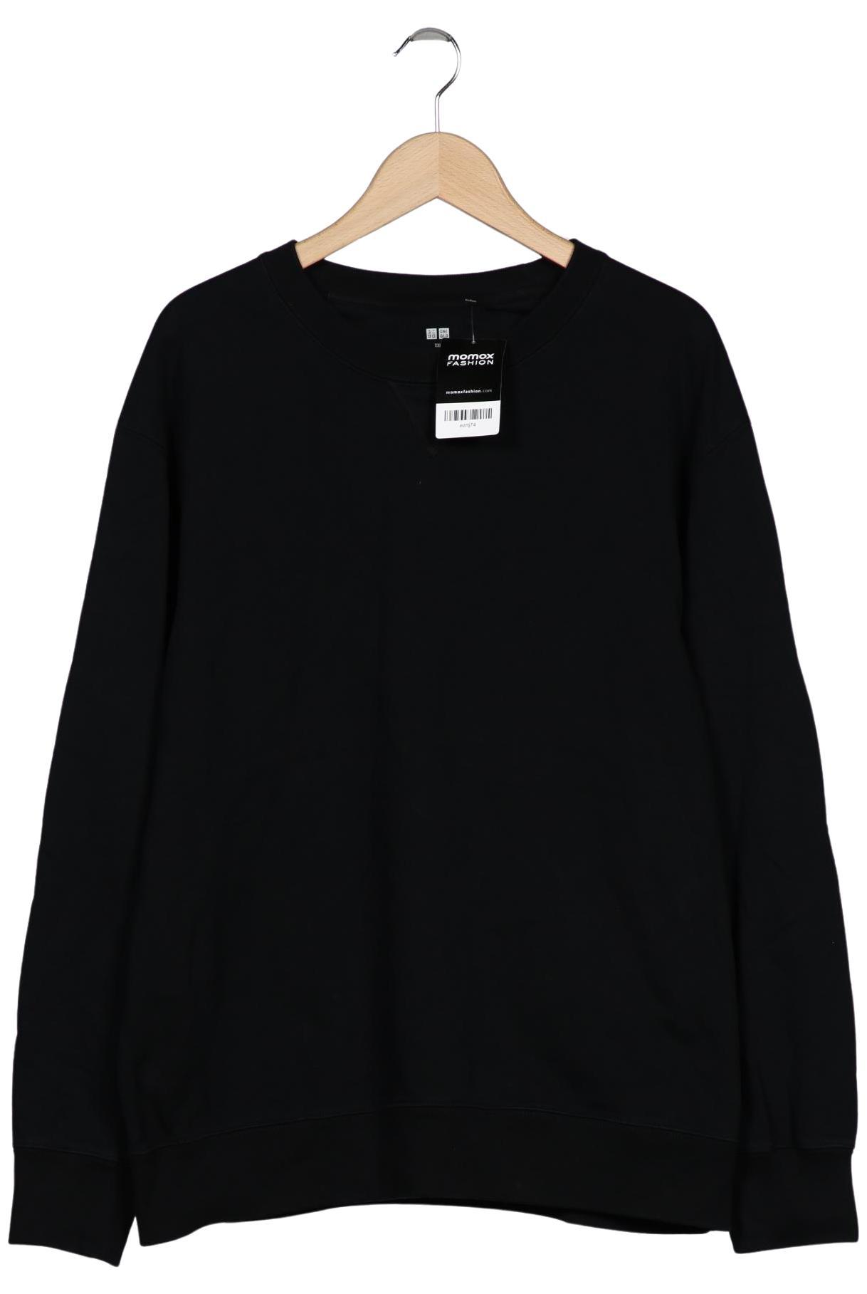 

uniqlo Herren Sweatshirt, schwarz, Gr. 56