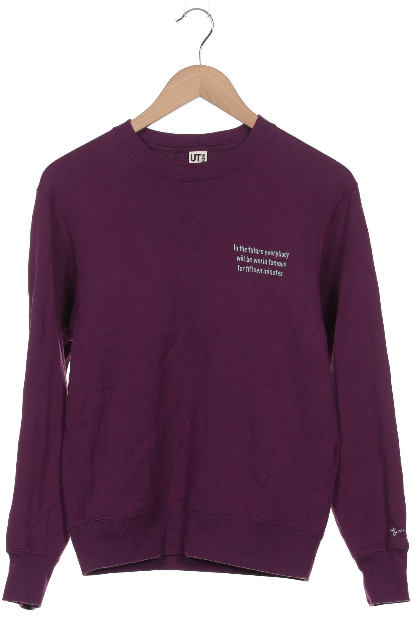 

uniqlo Herren Sweatshirt, flieder, Gr. 44