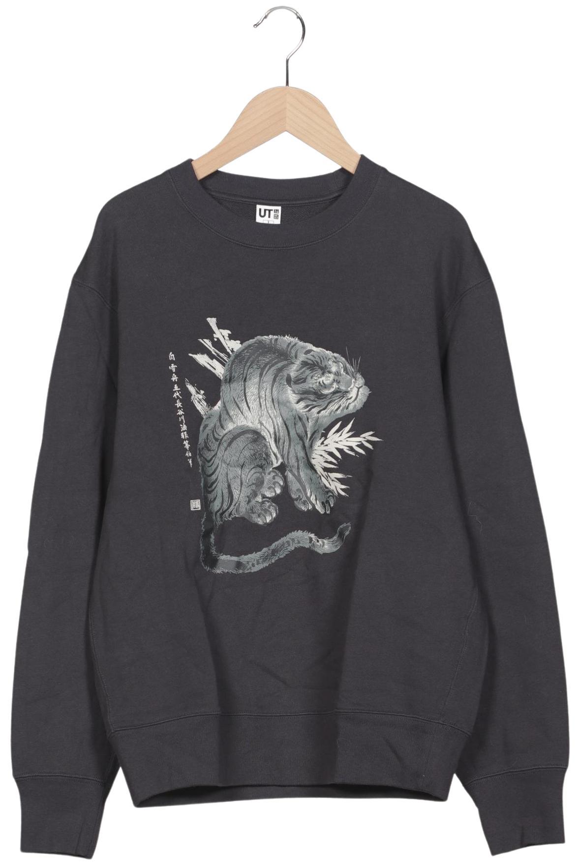 

uniqlo Herren Sweatshirt, grau, Gr. 46