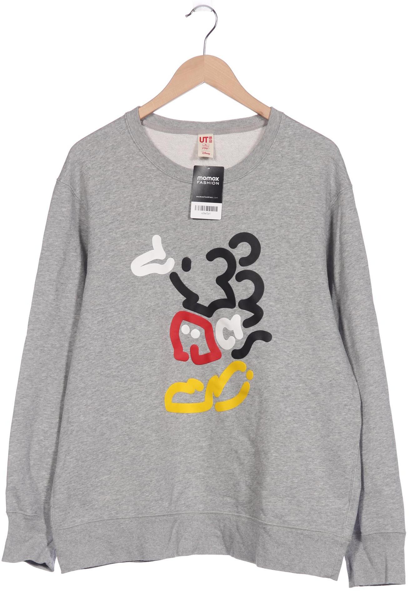 

uniqlo Herren Sweatshirt, grau, Gr. 54
