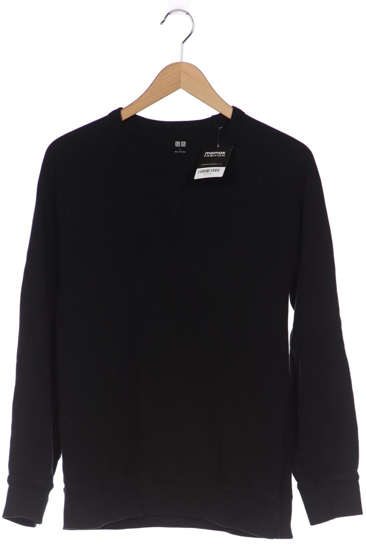 

uniqlo Herren Sweatshirt, schwarz, Gr. 52