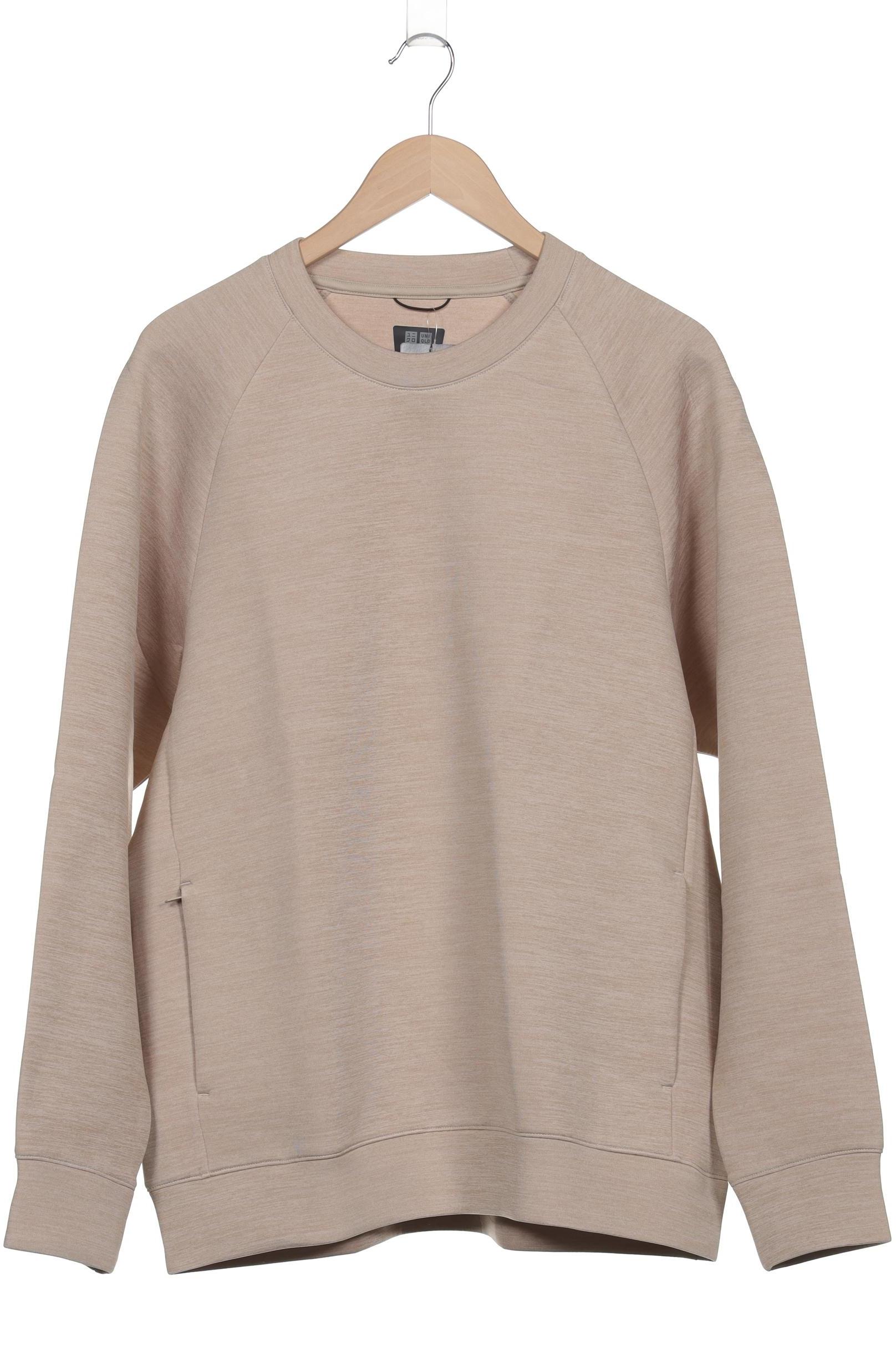 

uniqlo Herren Sweatshirt, beige, Gr. 54