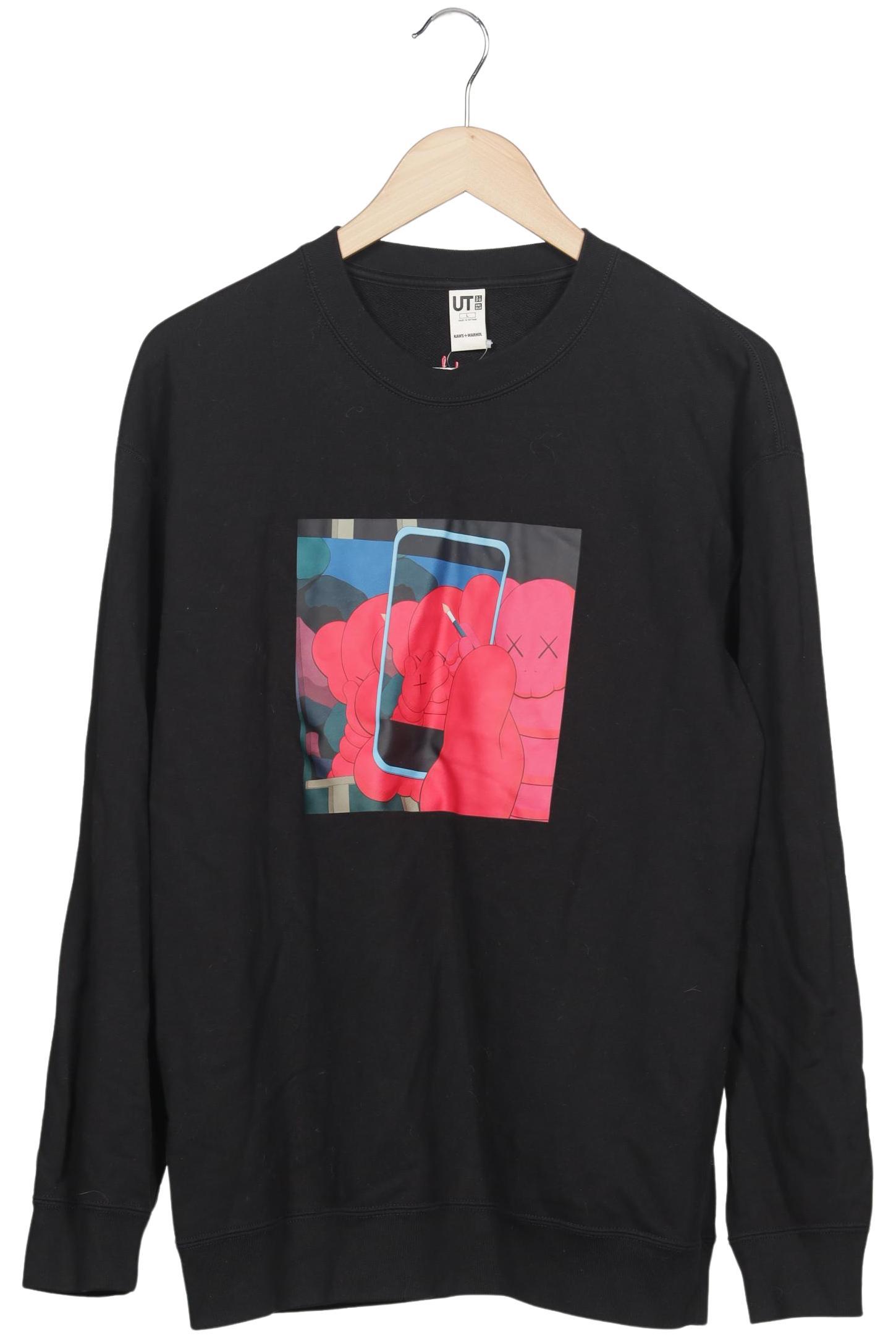 

uniqlo Herren Sweatshirt, schwarz, Gr. 52