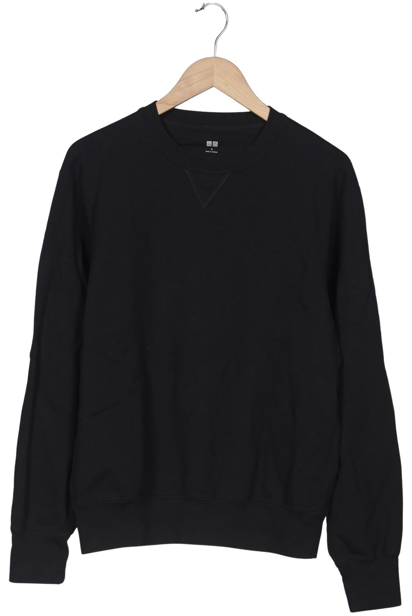 

uniqlo Herren Sweatshirt, schwarz, Gr. 48