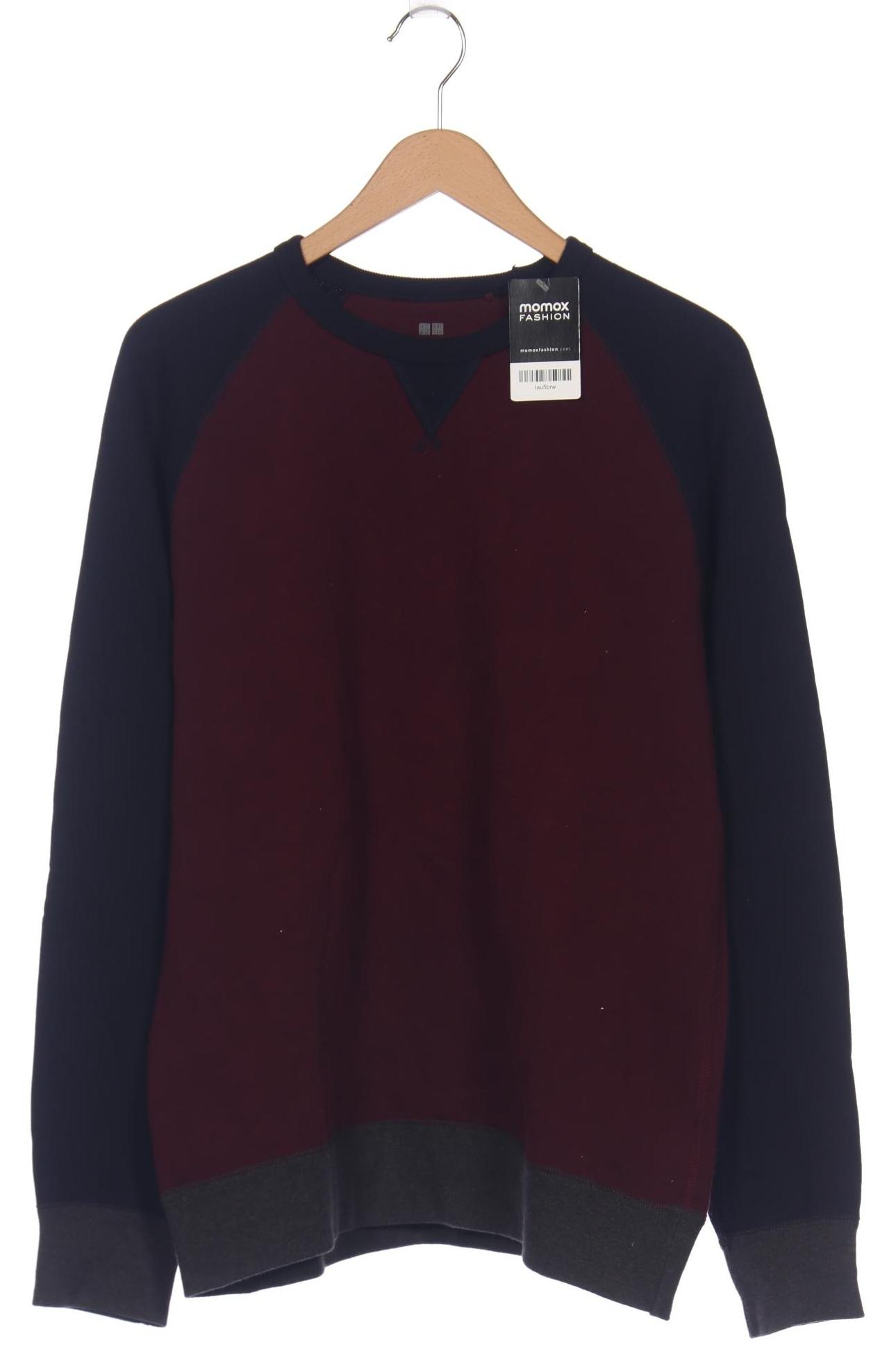 

uniqlo Herren Sweatshirt, bordeaux, Gr. 52