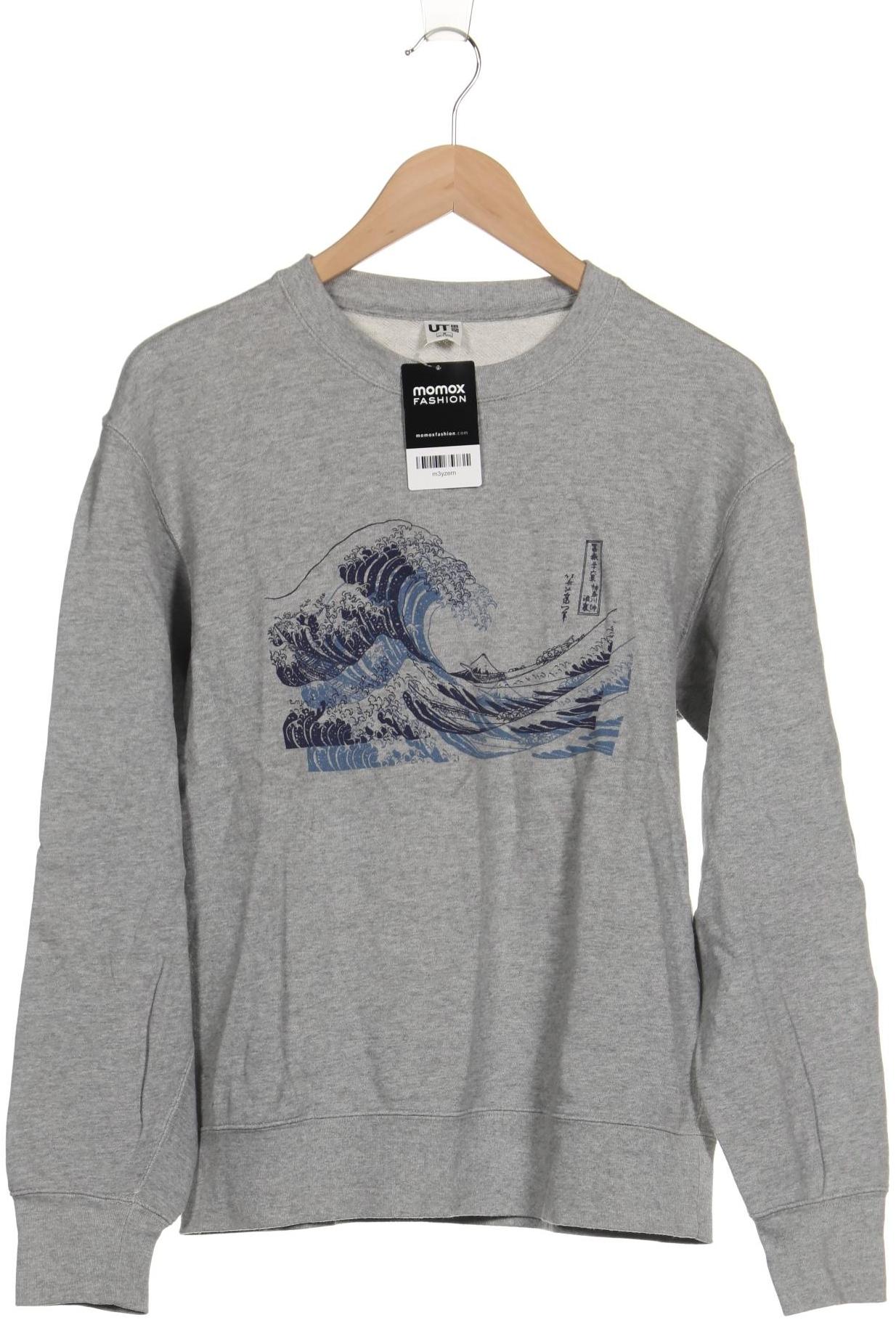 

uniqlo Herren Sweatshirt, grau, Gr. 48
