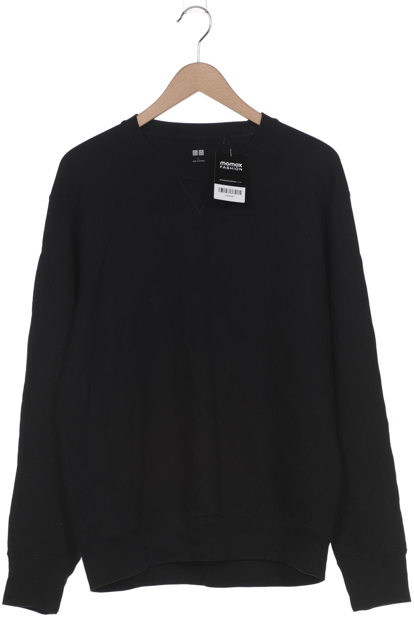 

uniqlo Herren Sweatshirt, schwarz, Gr. 52