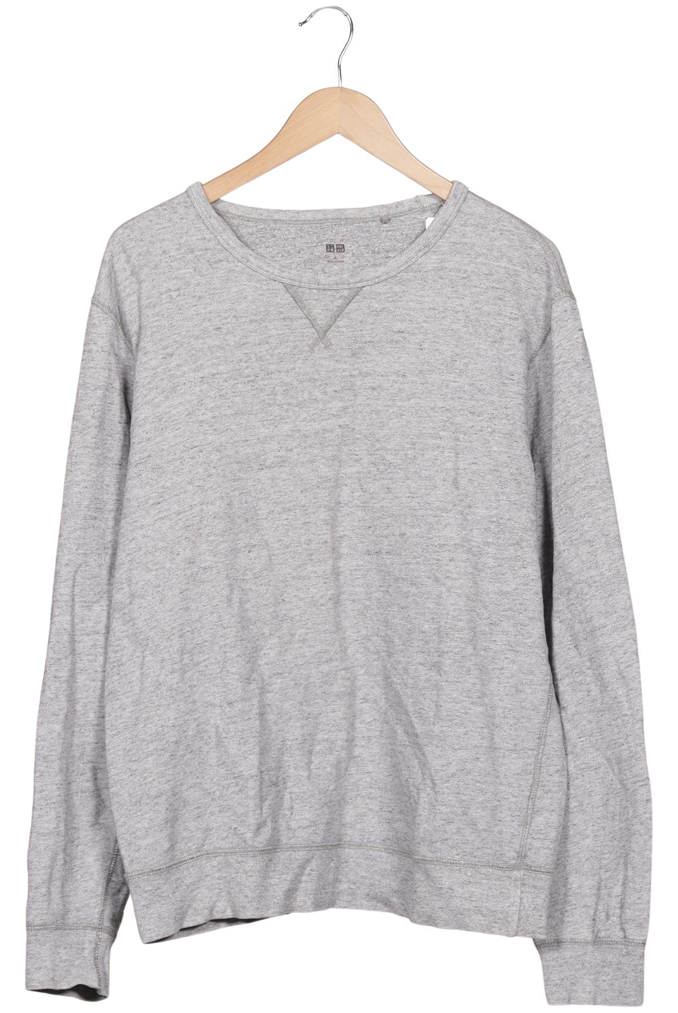 

uniqlo Herren Sweatshirt, grau, Gr. 52