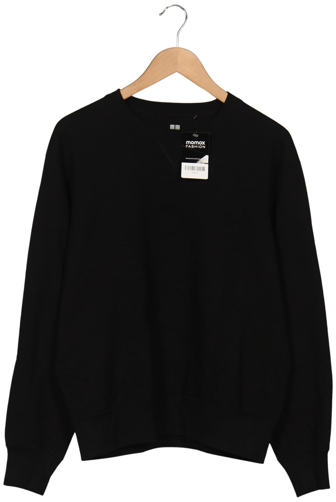 

uniqlo Herren Sweatshirt, schwarz, Gr. 48