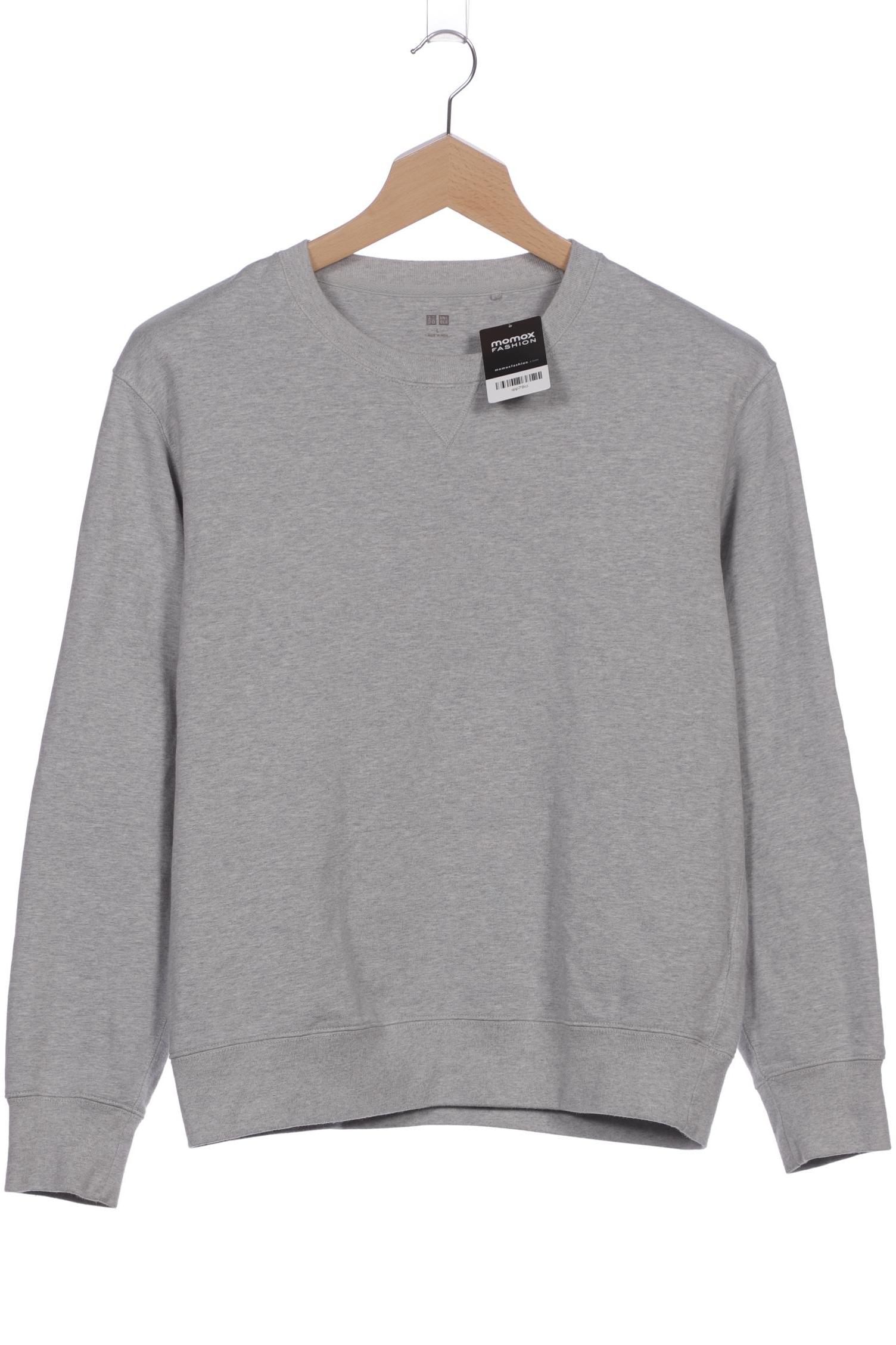 

uniqlo Herren Sweatshirt, grau, Gr. 52