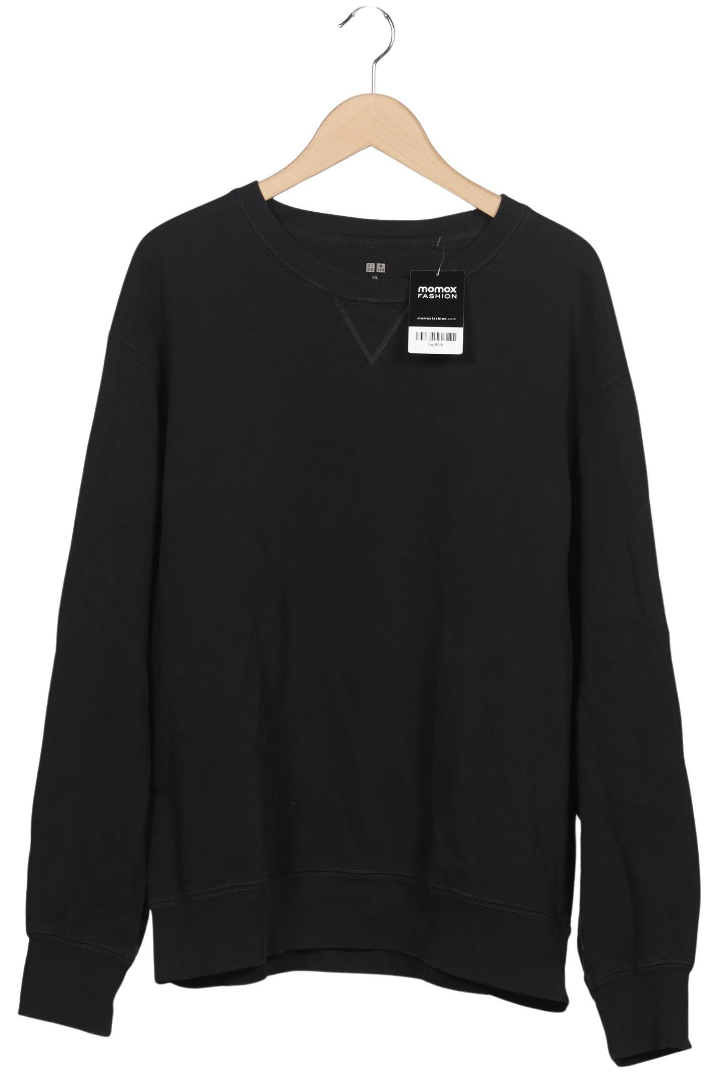 

uniqlo Herren Sweatshirt, schwarz, Gr. 56