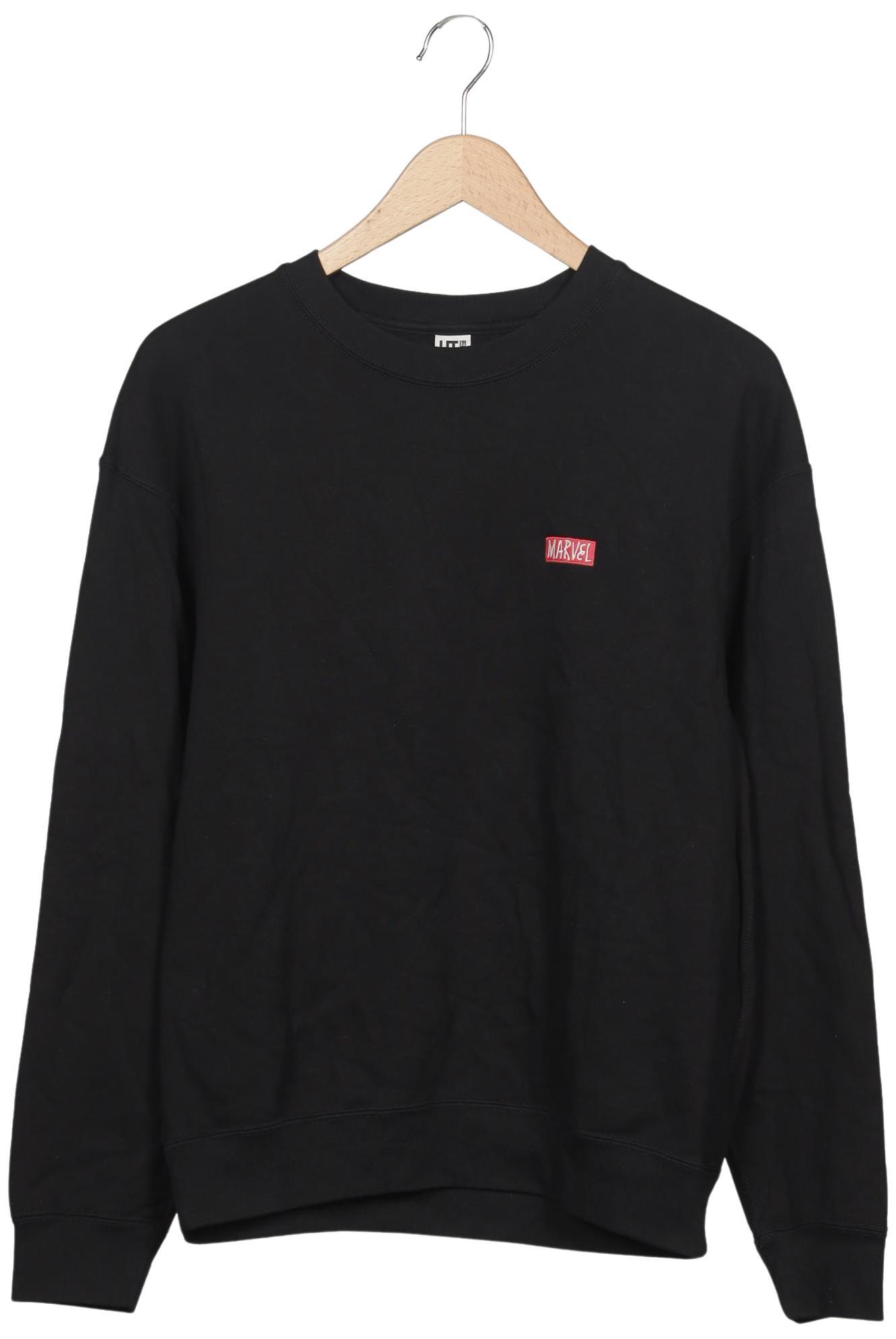 

uniqlo Herren Sweatshirt, schwarz, Gr. 46
