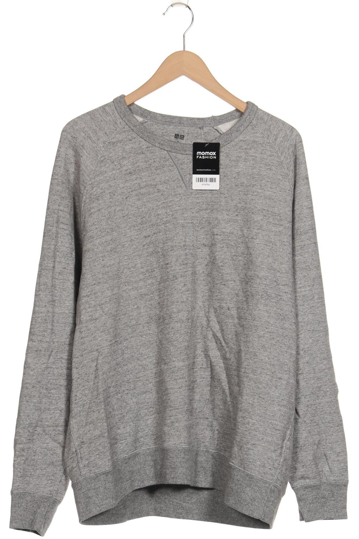 

uniqlo Herren Sweatshirt, grau, Gr. 54