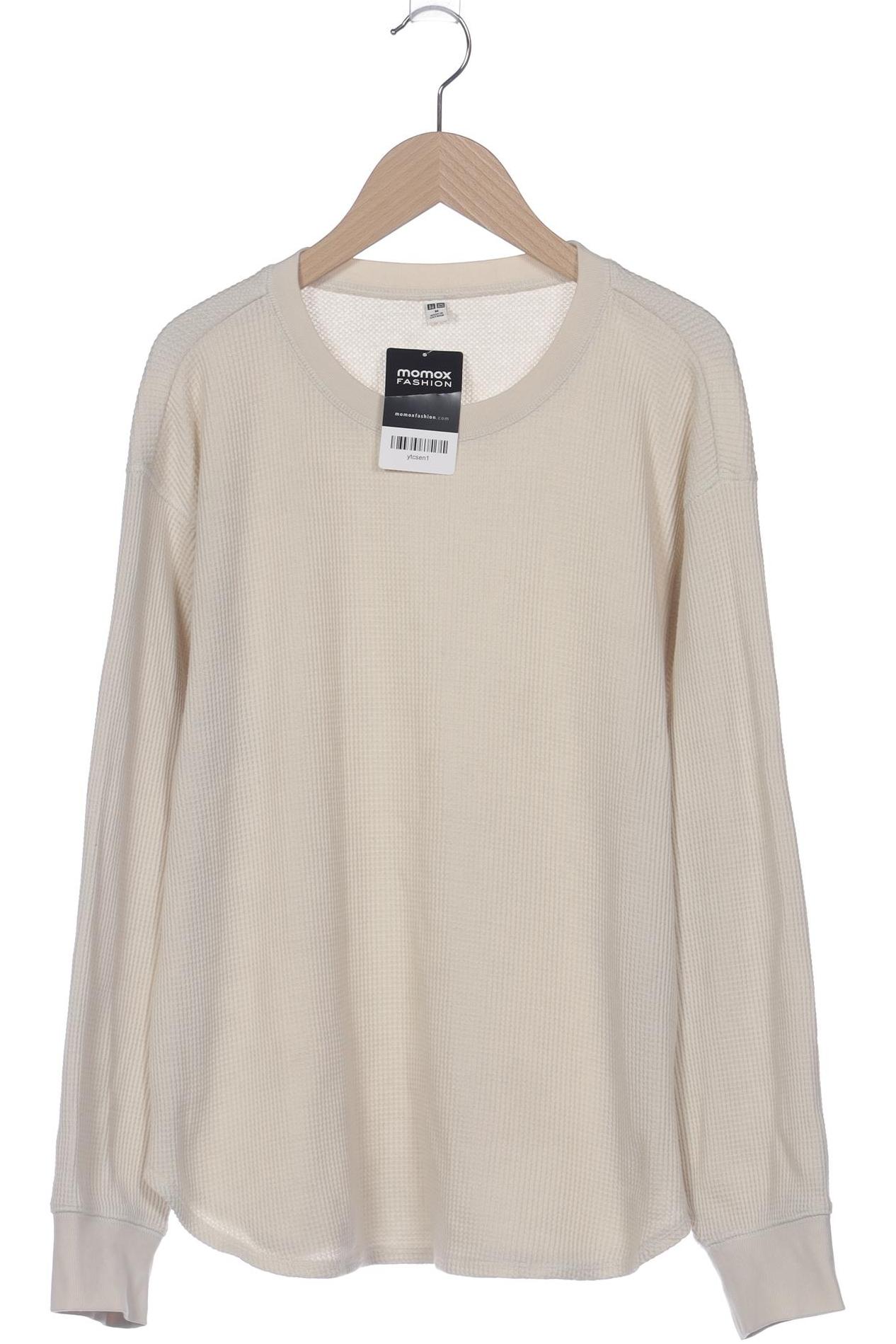 

uniqlo Herren Sweatshirt, cremeweiß, Gr. 48