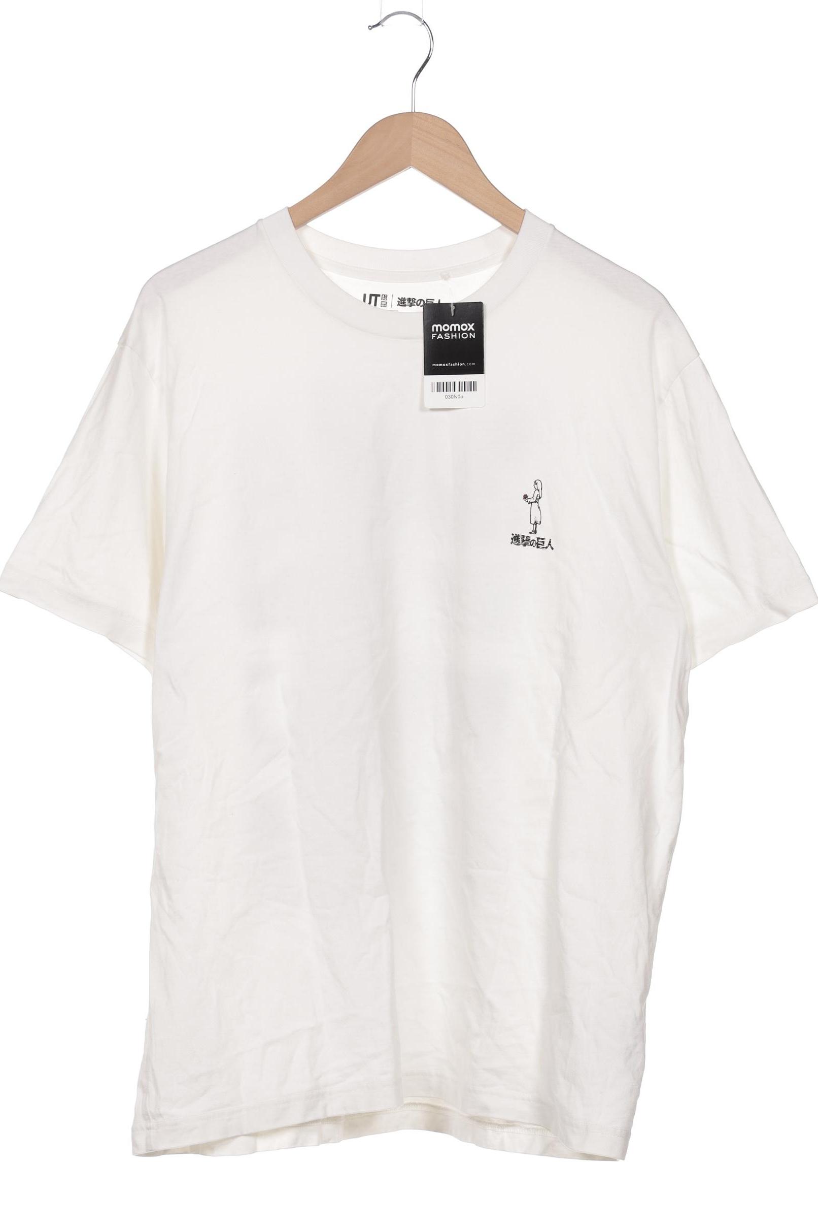 

uniqlo Herren T-Shirt, weiß, Gr. 54