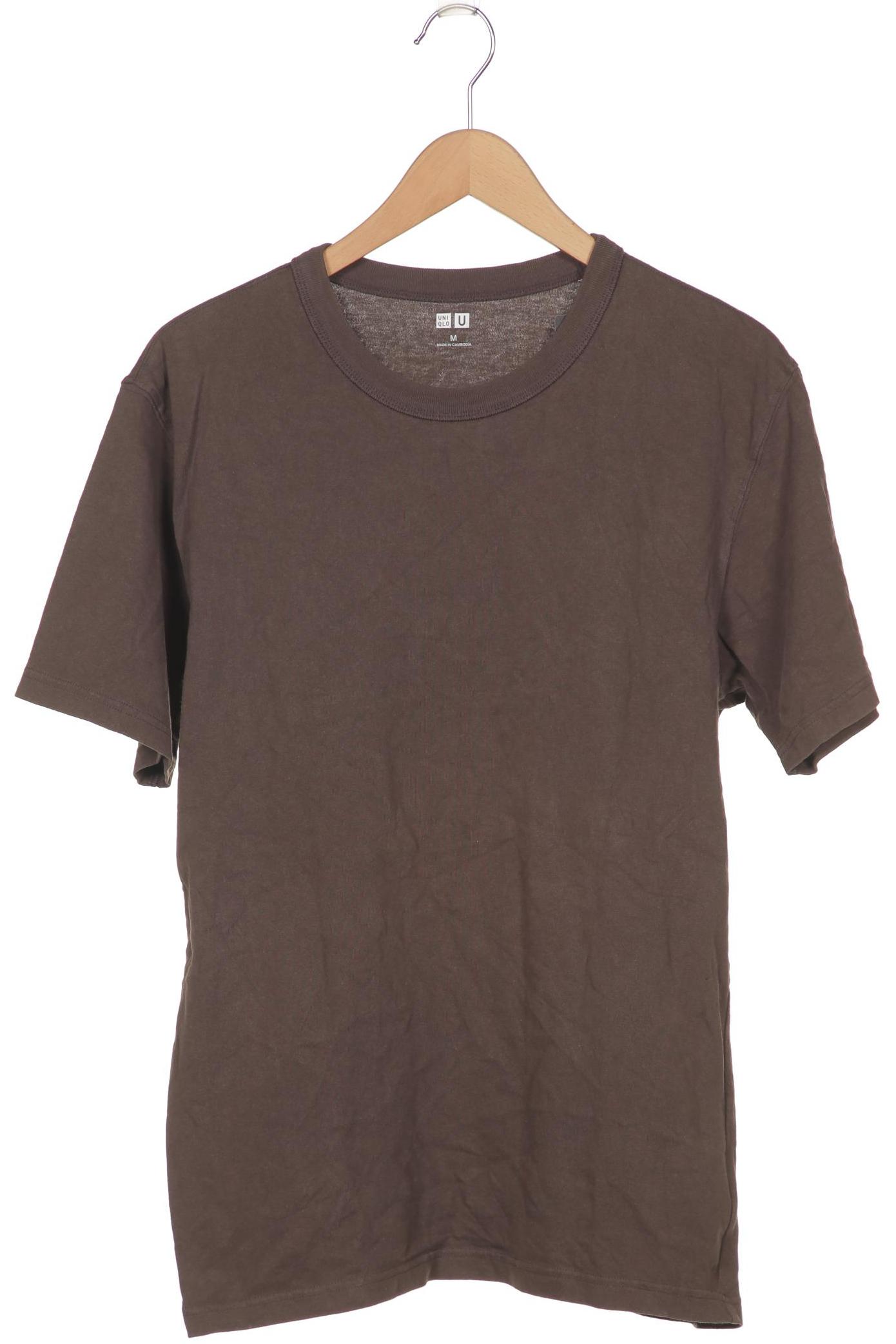 

uniqlo Herren T-Shirt, braun