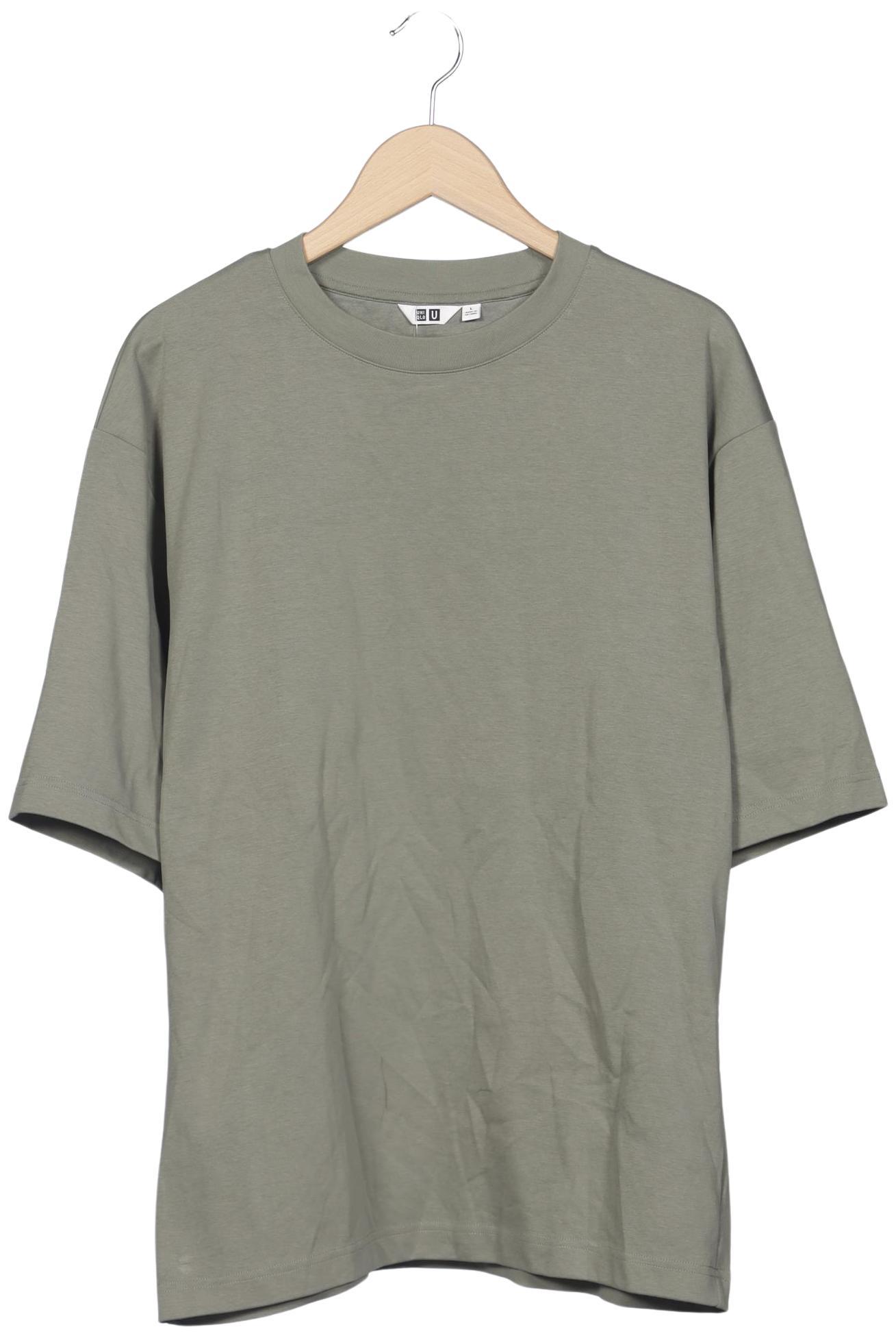 

uniqlo Herren T-Shirt, grün, Gr. 52