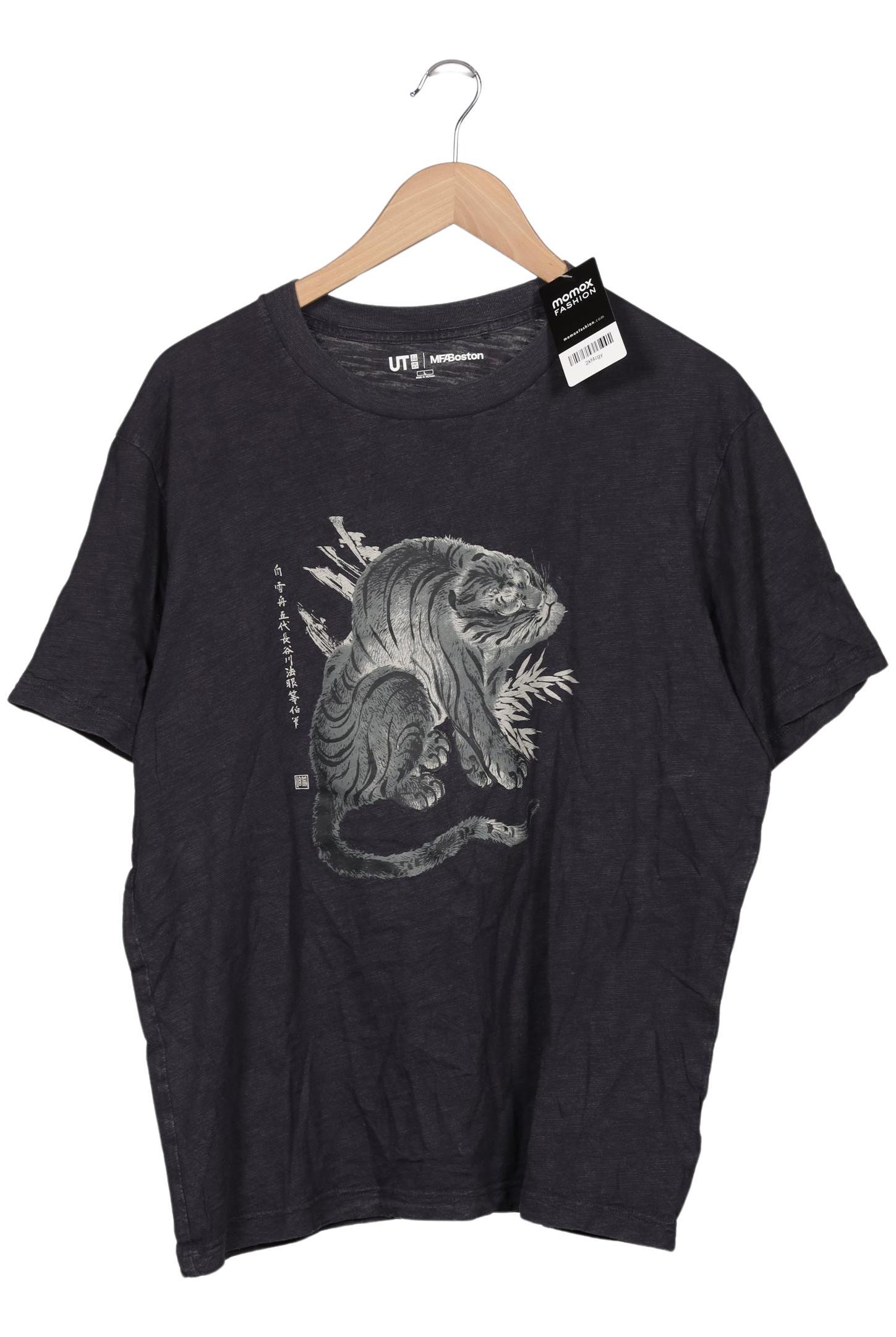 

uniqlo Herren T-Shirt, flieder, Gr. 52