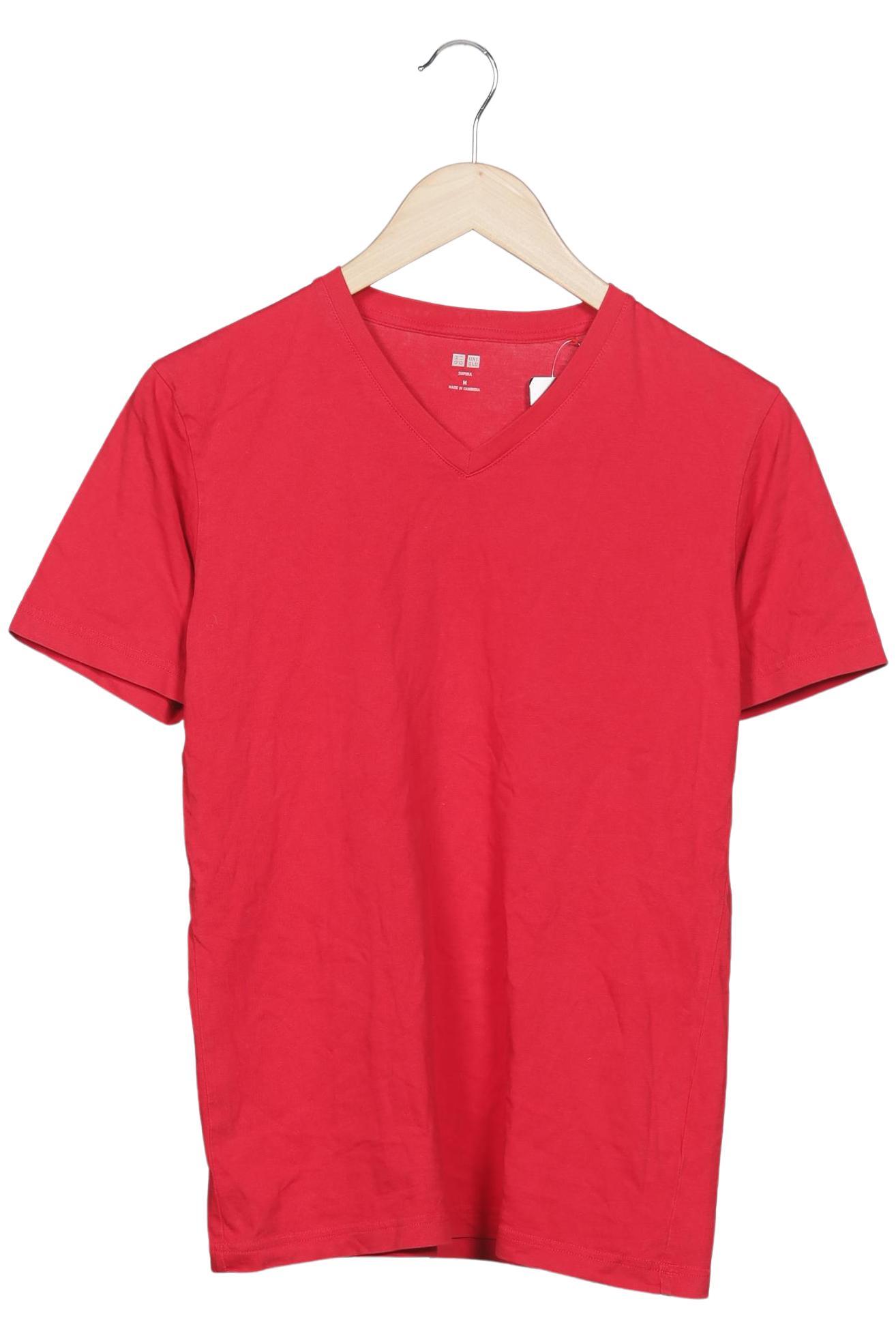 

uniqlo Herren T-Shirt, rot, Gr. 48