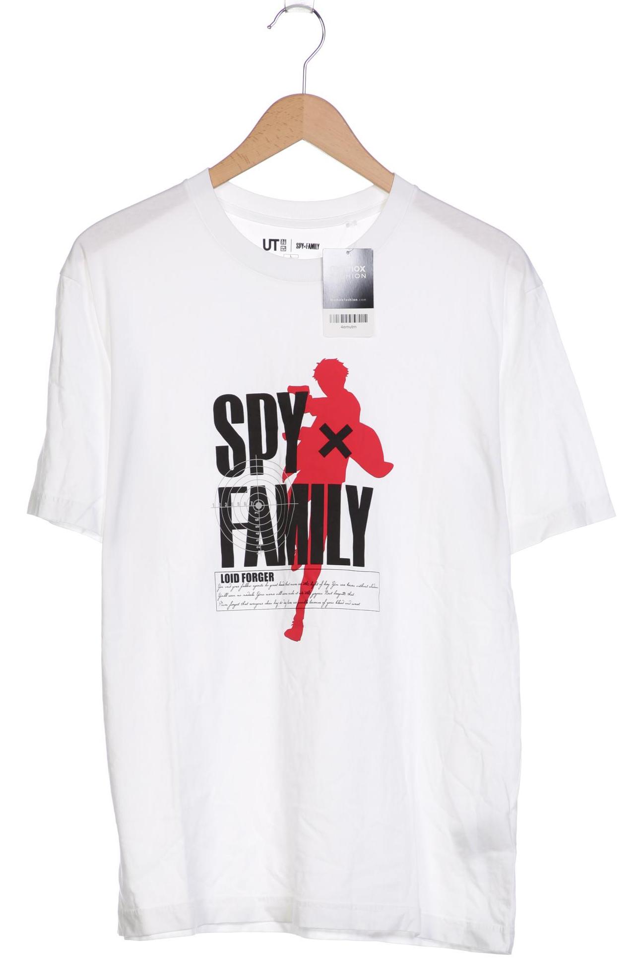

uniqlo Herren T-Shirt, weiß, Gr. 52