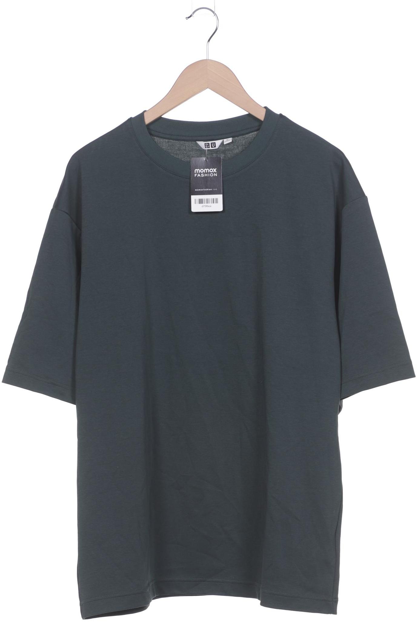 

uniqlo Herren T-Shirt, grün, Gr. 54