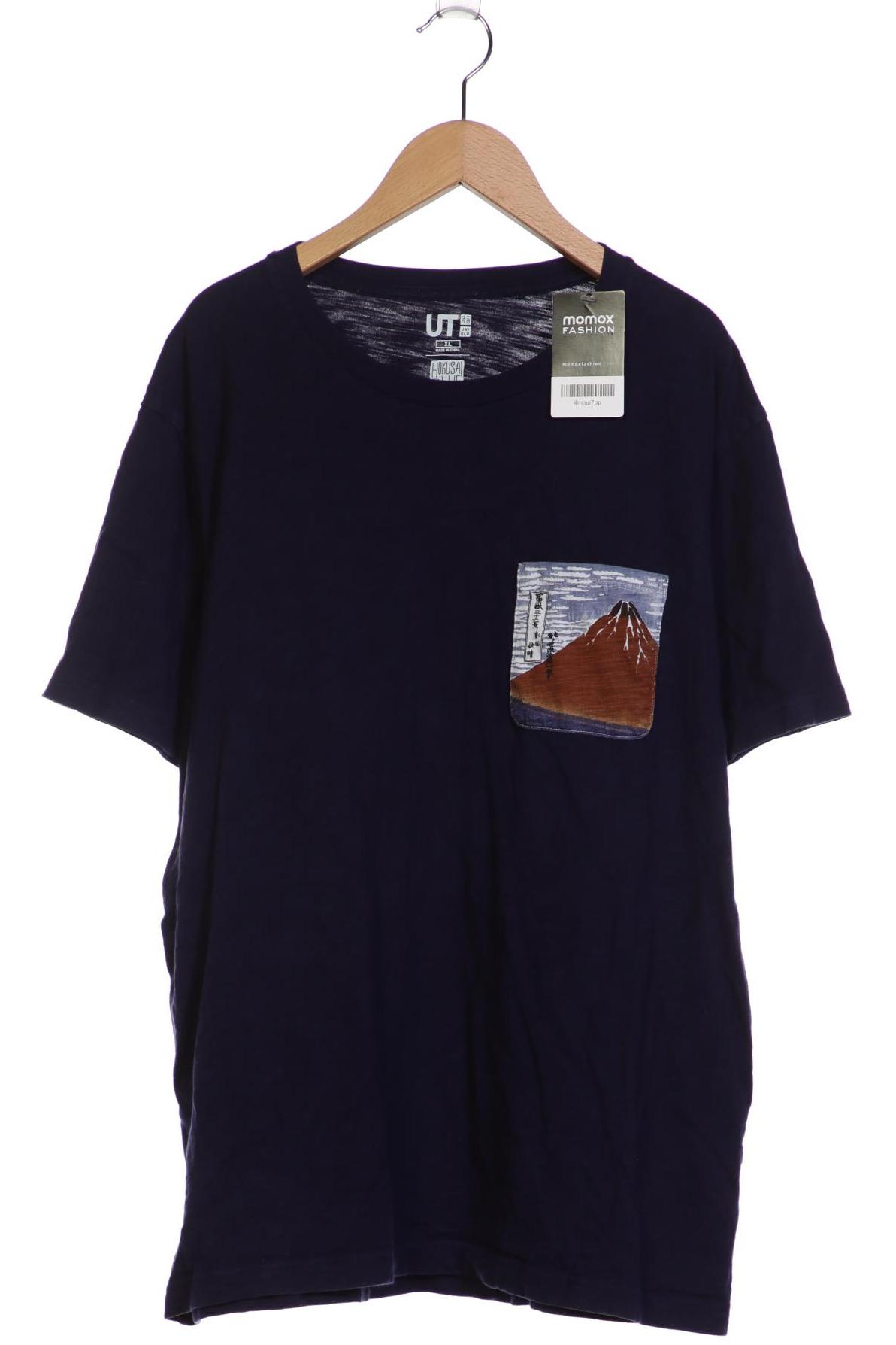 

uniqlo Herren T-Shirt, marineblau, Gr. 54