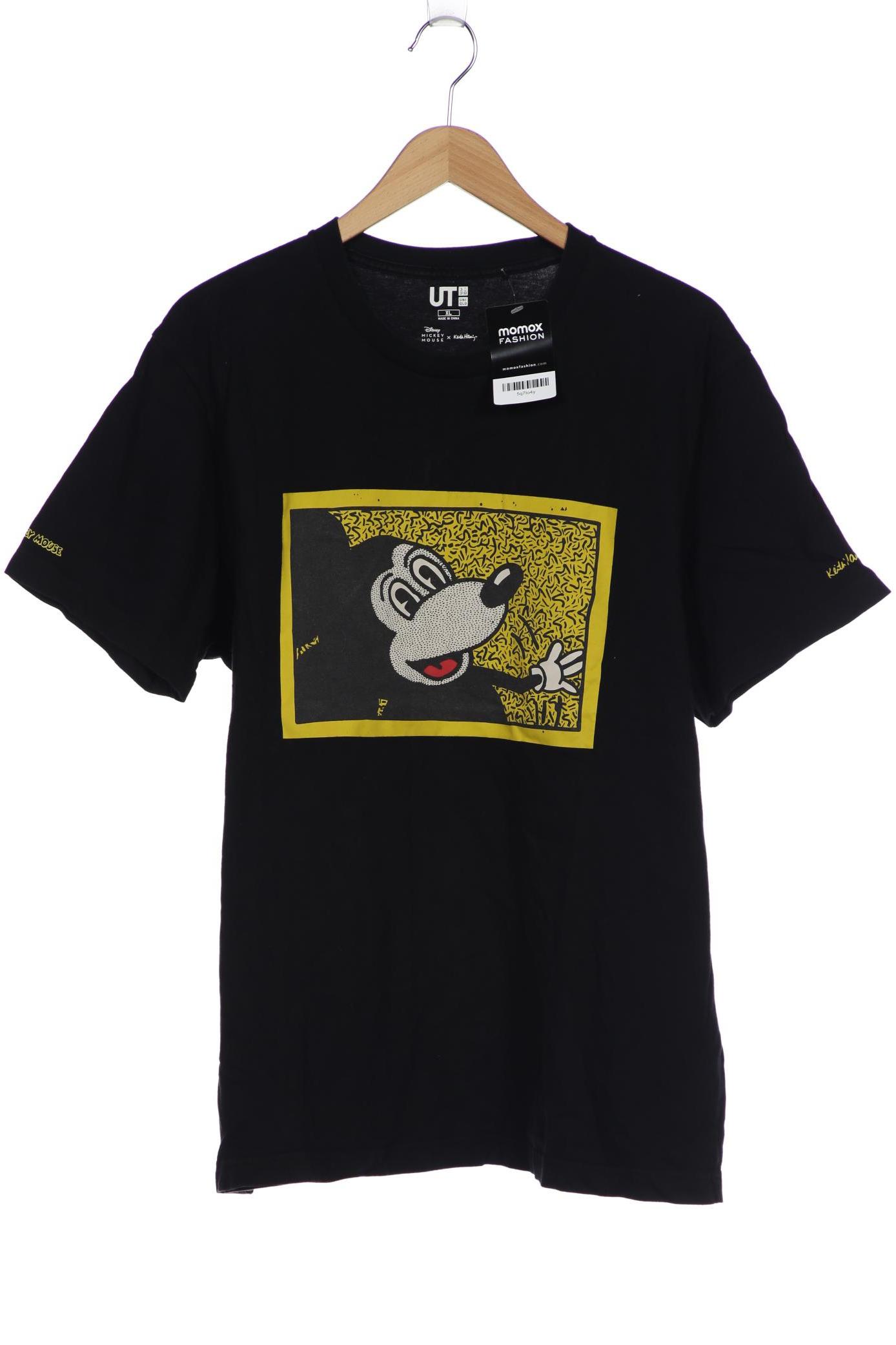 

uniqlo Herren T-Shirt, schwarz