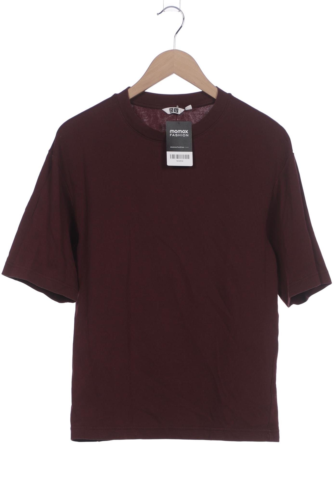 

uniqlo Herren T-Shirt, bordeaux, Gr. 48