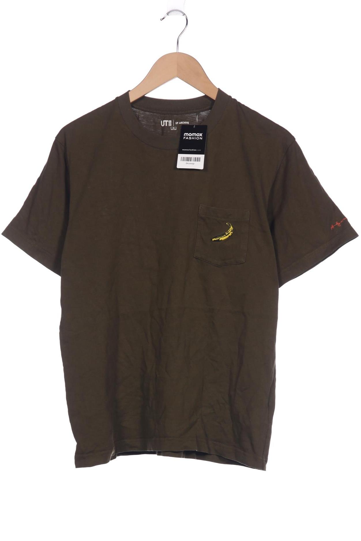 

uniqlo Herren T-Shirt, grün, Gr. 48