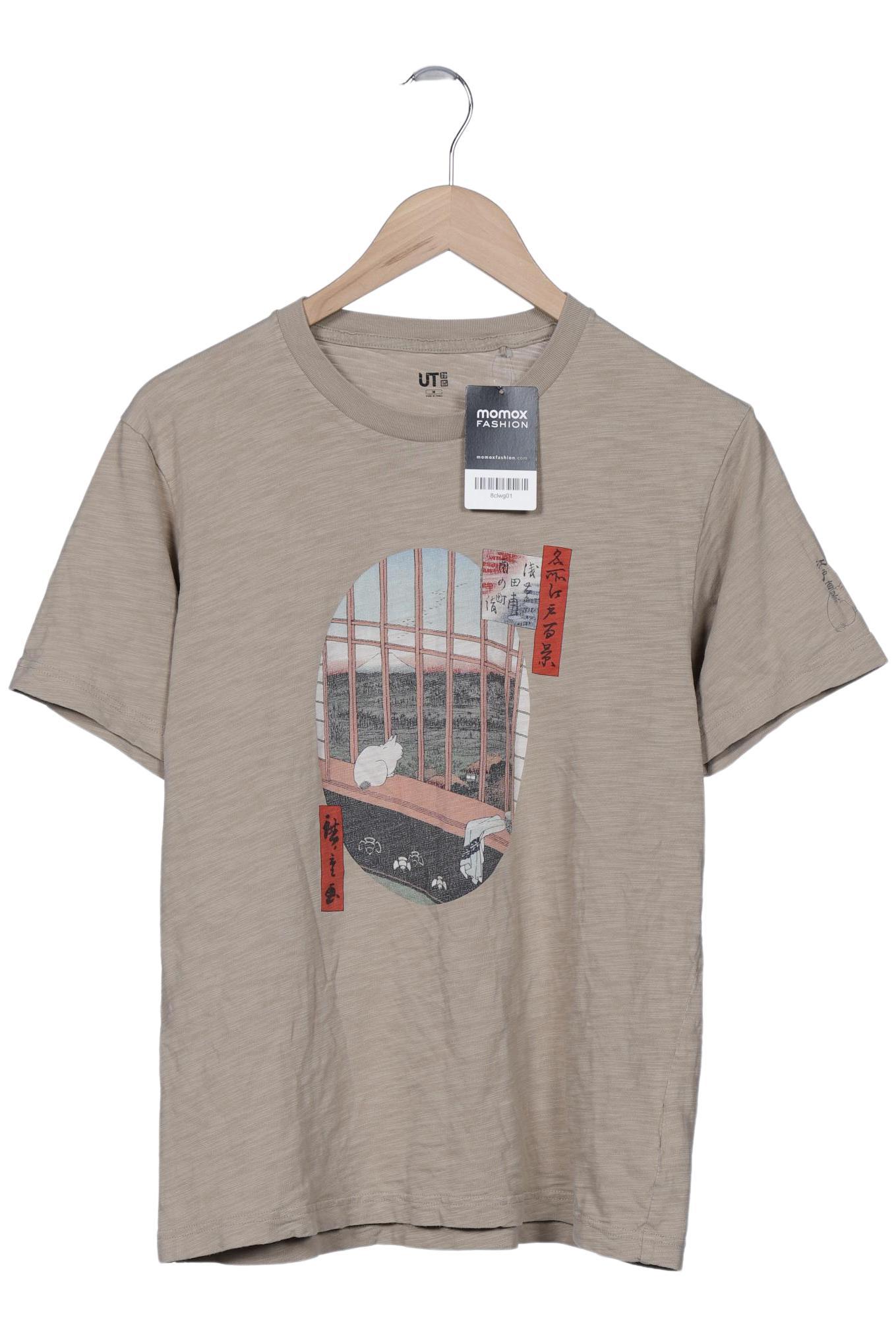 

uniqlo Herren T-Shirt, beige, Gr. 48