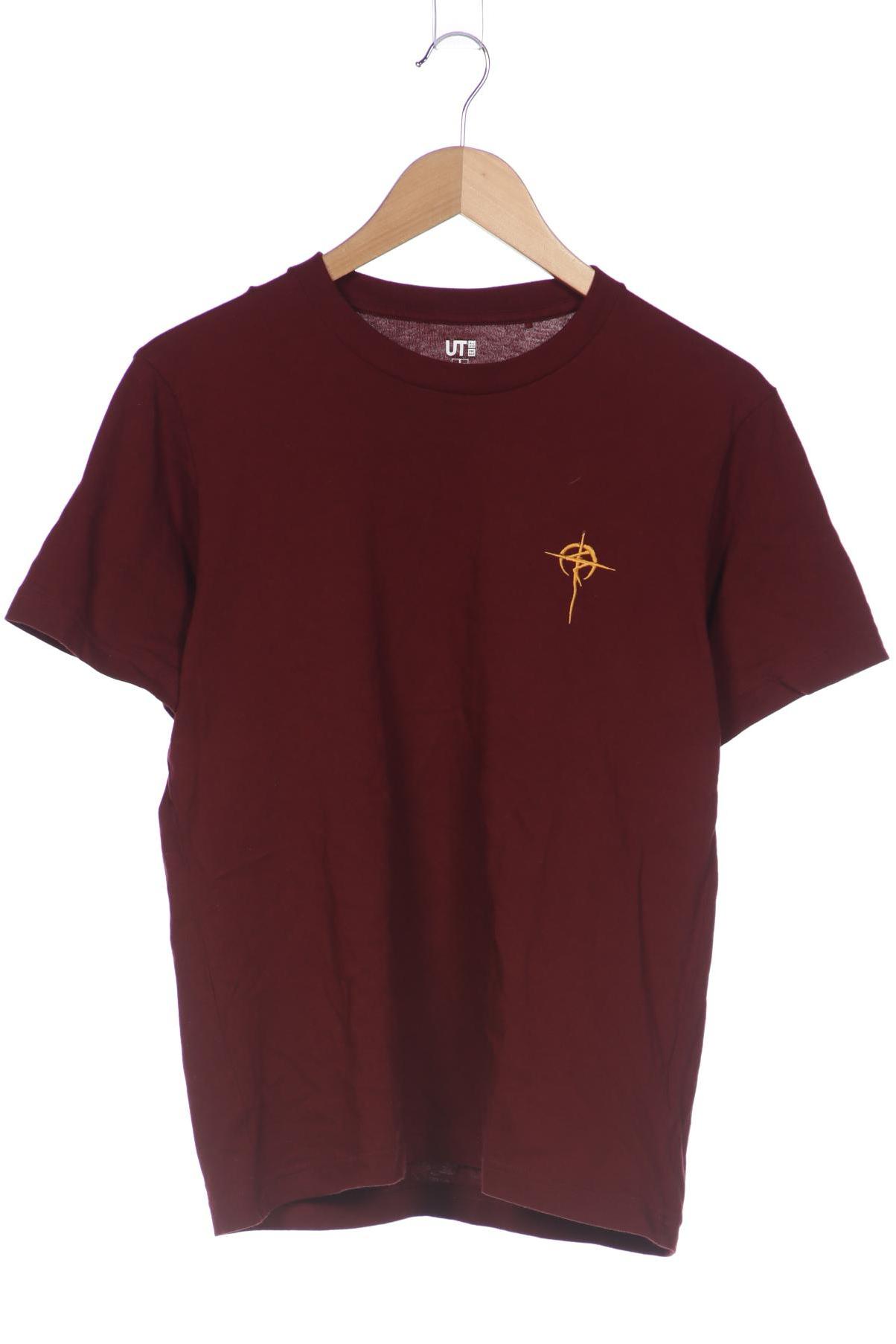 

uniqlo Herren T-Shirt, bordeaux, Gr. 46