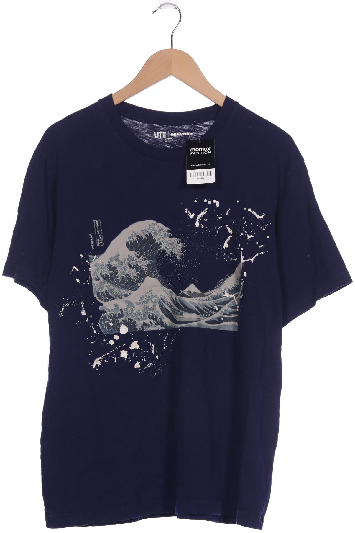 

uniqlo Herren T-Shirt, marineblau, Gr. 54