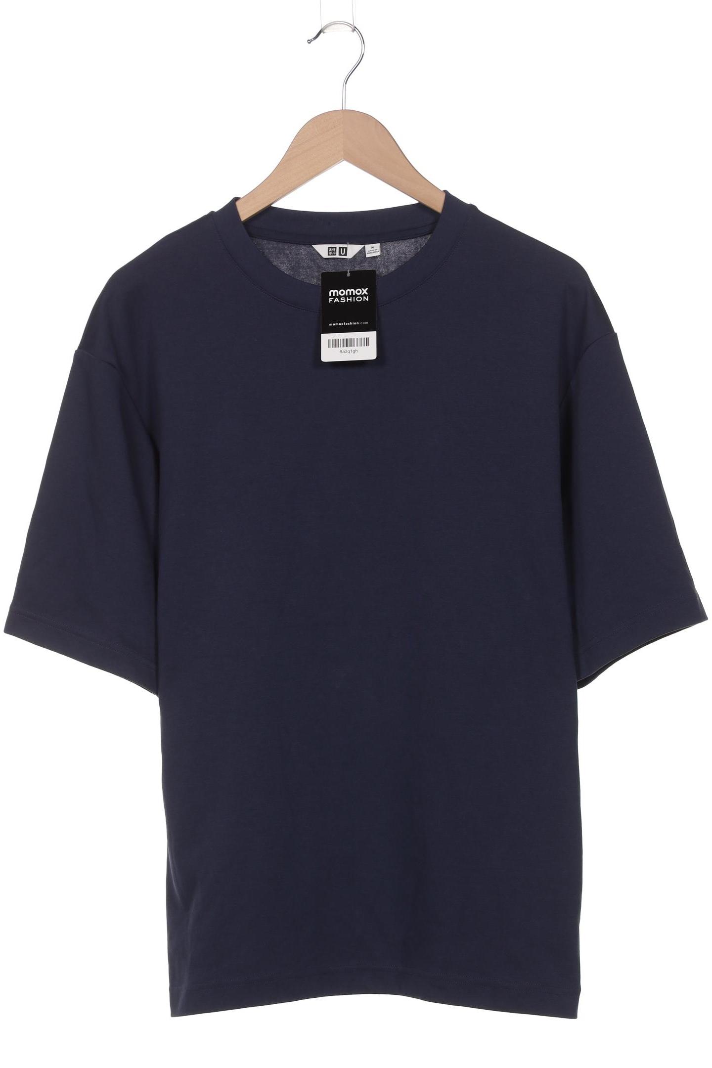 

uniqlo Herren T-Shirt, marineblau, Gr. 48