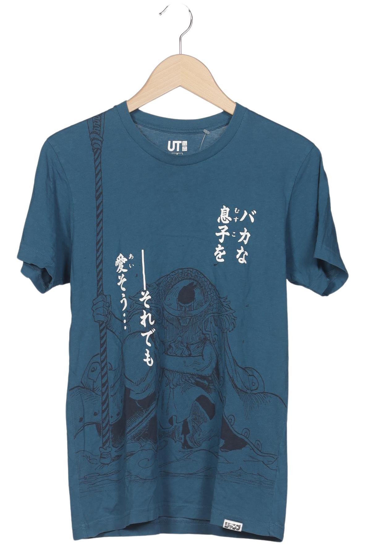 

uniqlo Herren T-Shirt, blau, Gr. 46