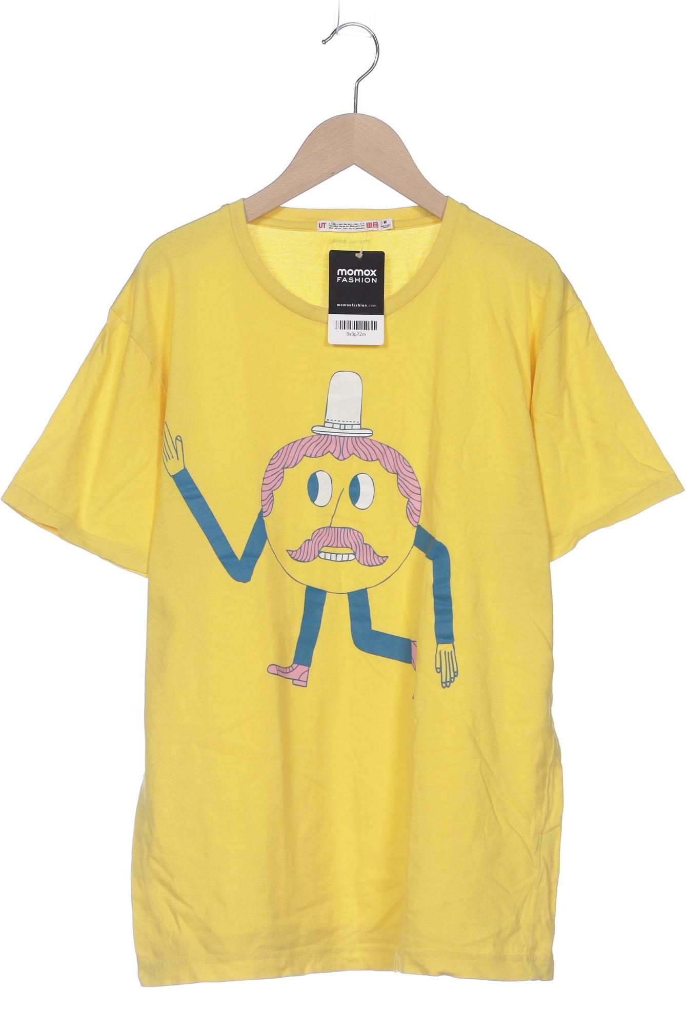 

uniqlo Herren T-Shirt, gelb, Gr. 48