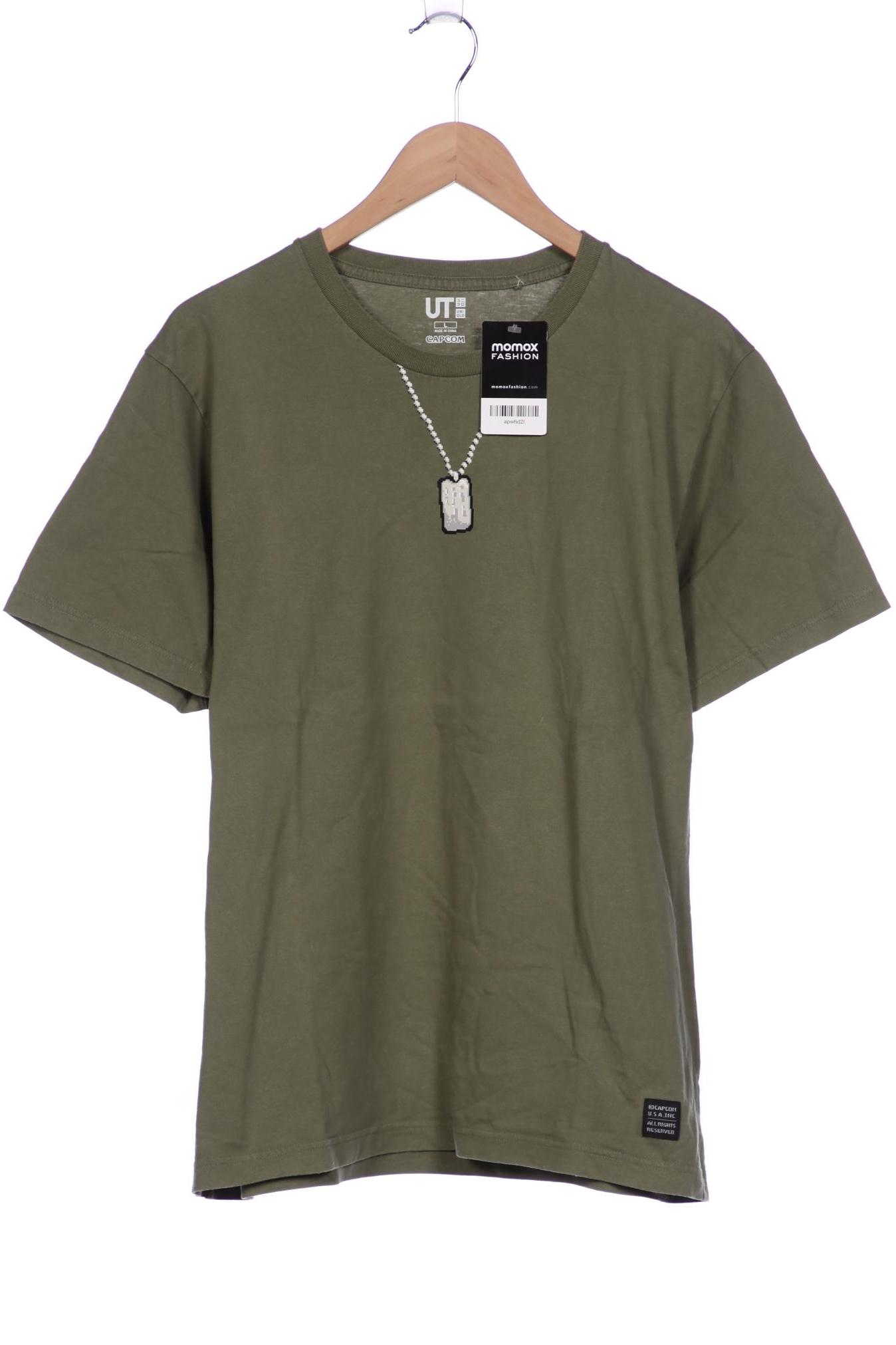 

uniqlo Herren T-Shirt, grün, Gr. 52